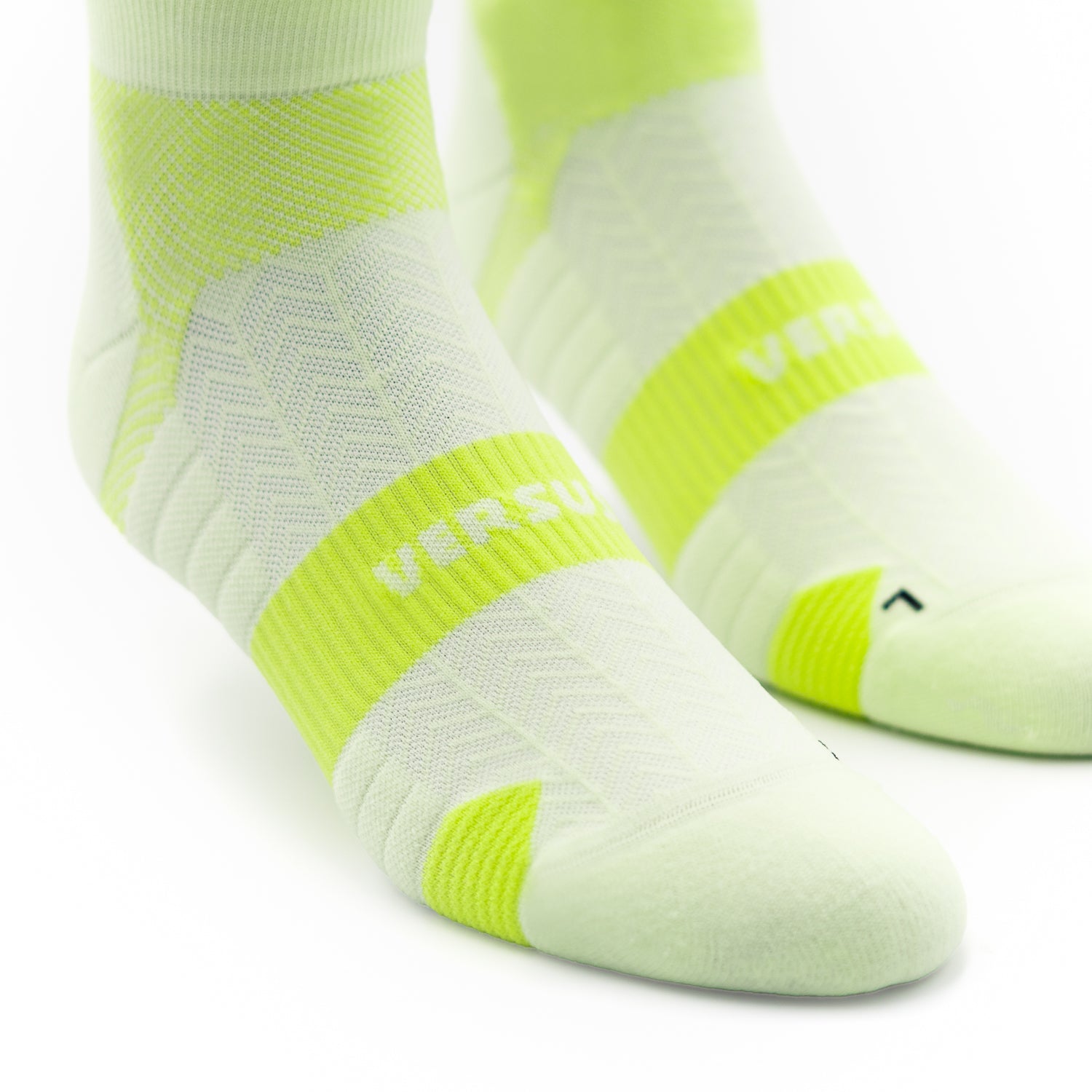 Sunny Lime Running Ankle Socks