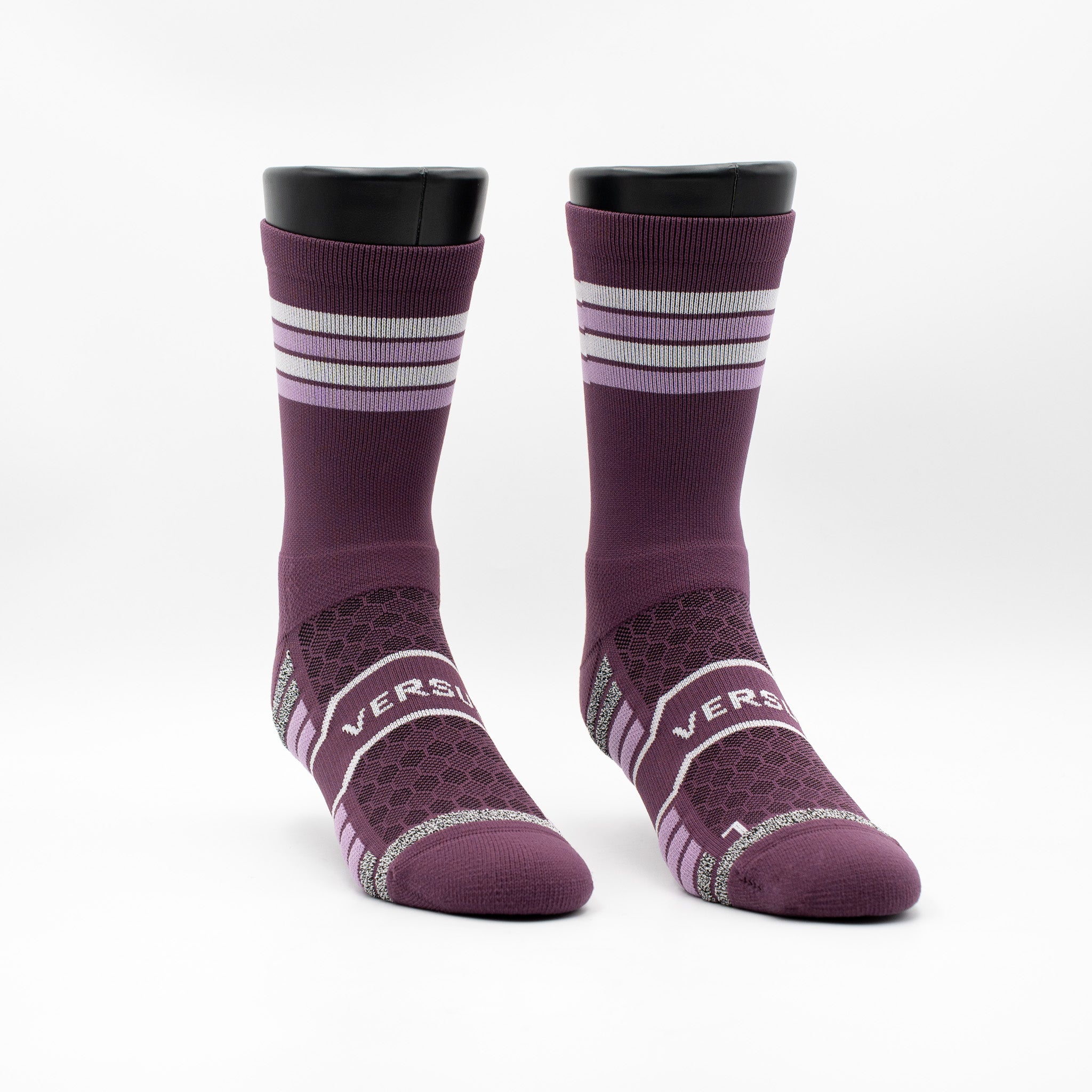 Midnight Plum Trail Running Socks