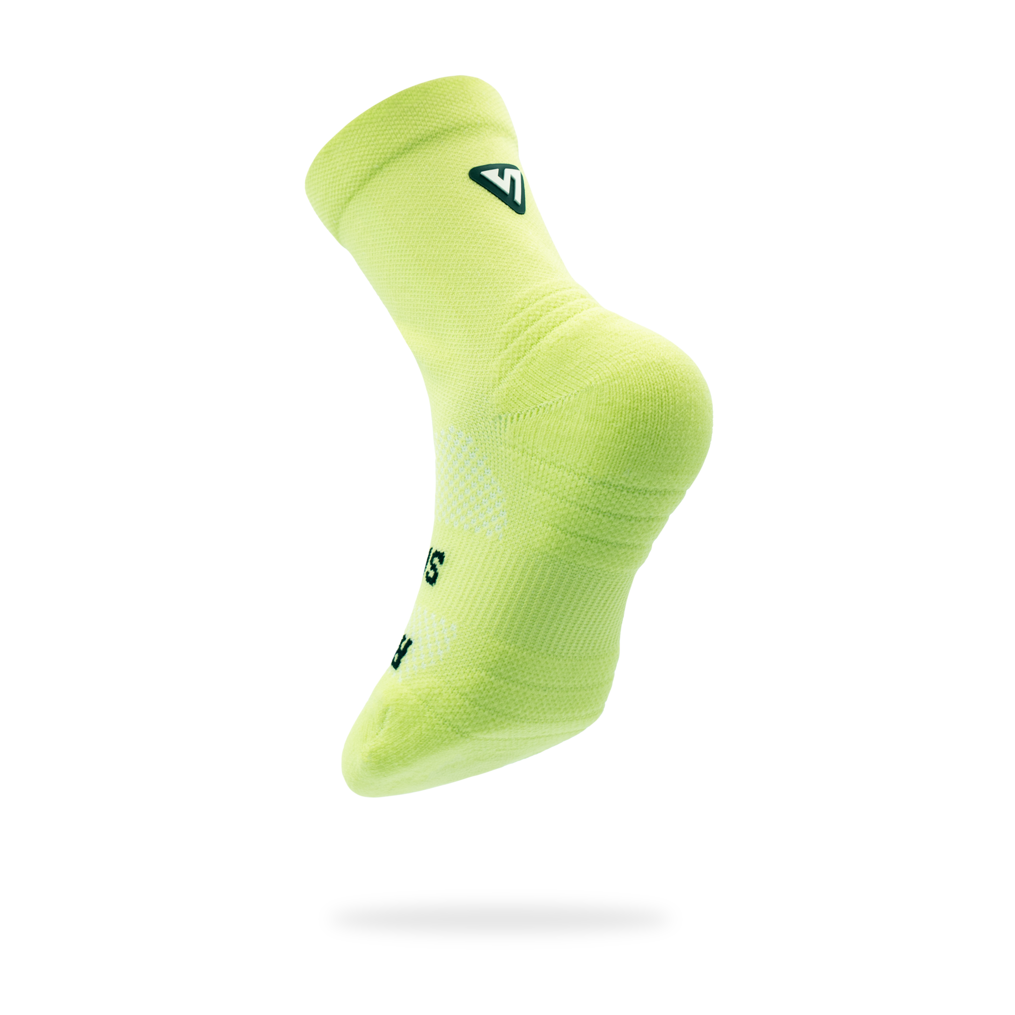 Lime Milkshake Toddler Active Crew Tab Socks