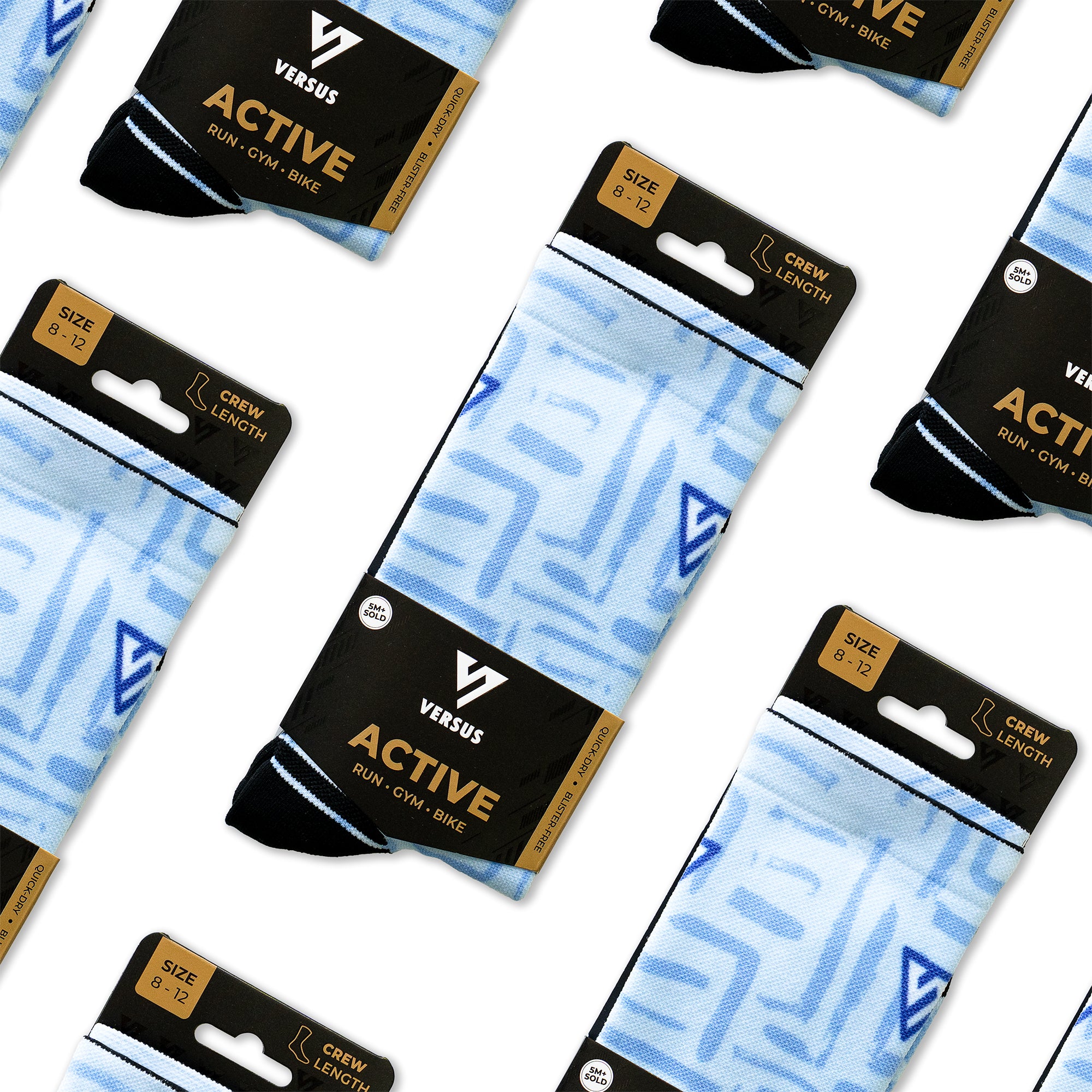 Wisp Active Crew Socks