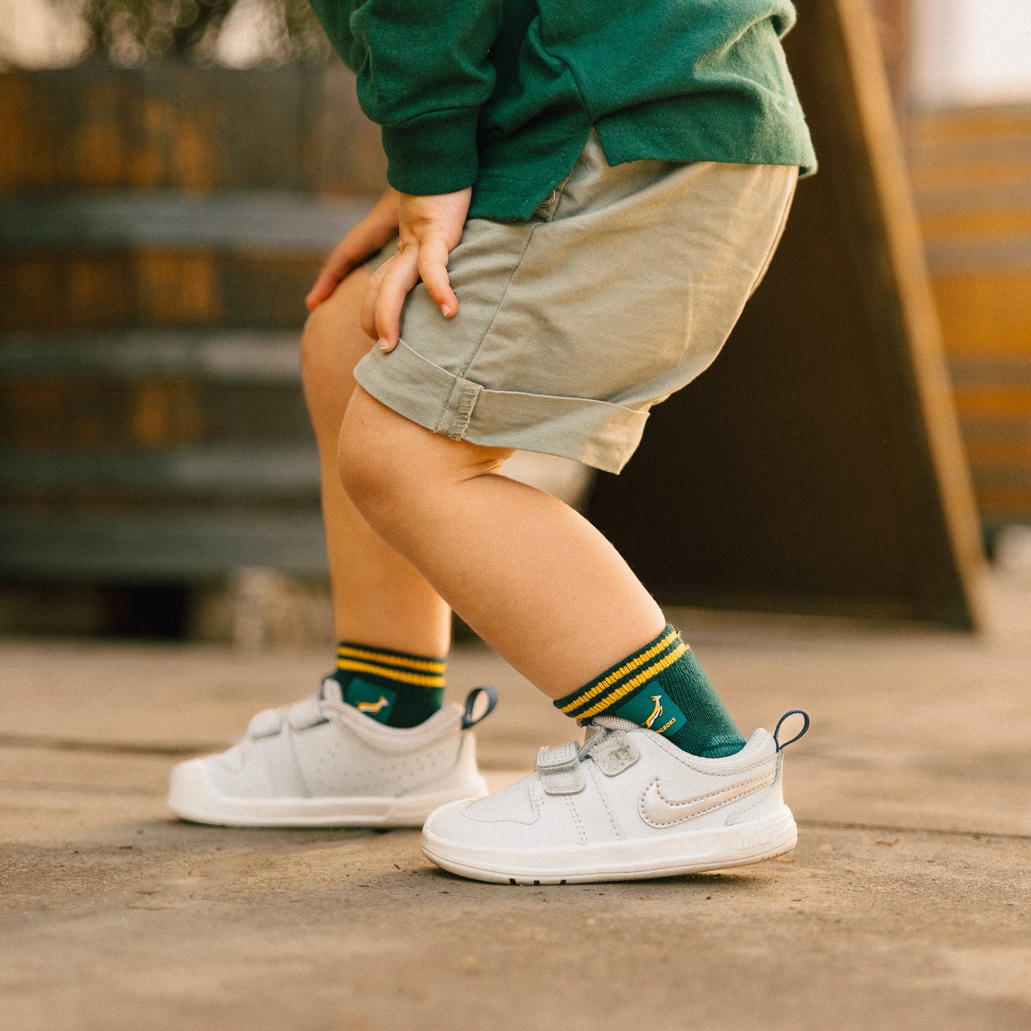 Springboks Baby Socks
