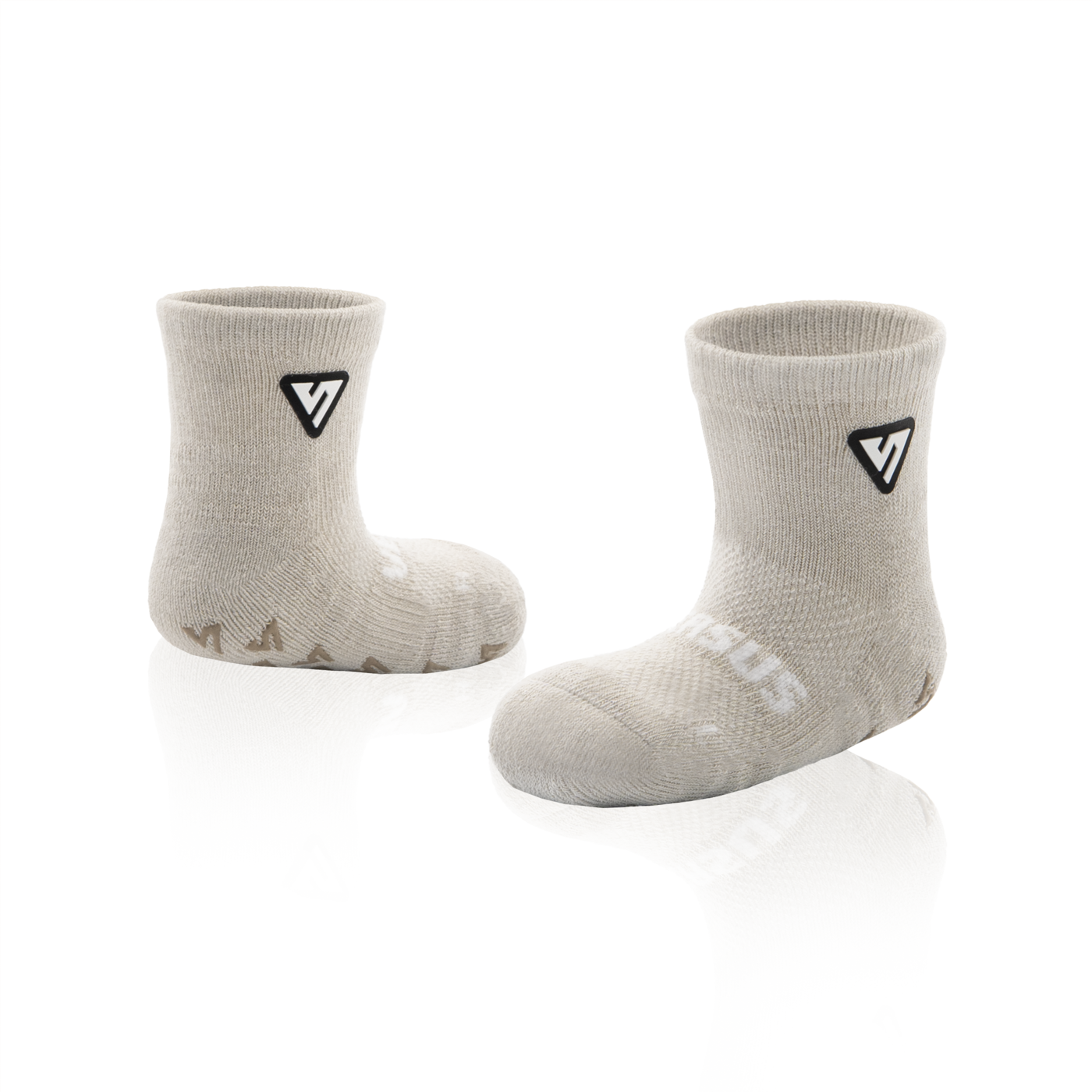 Beige Anti-Slip Baby Socks