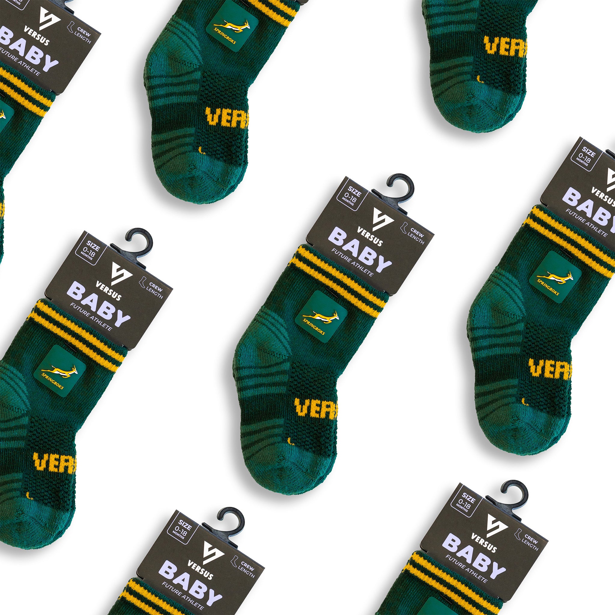 Springboks Baby Socks