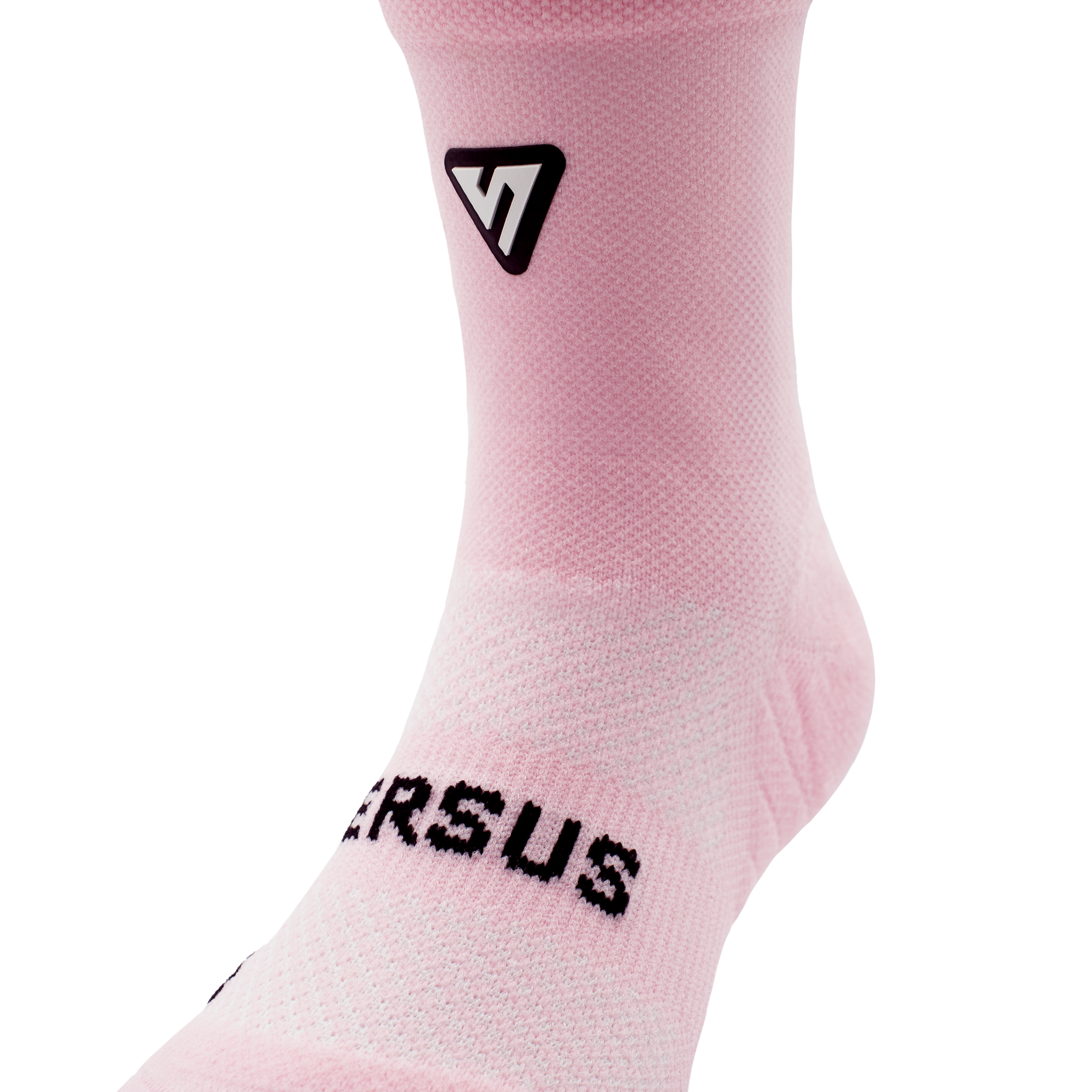 Marshmallow Pink Toddler Active Crew Tab Socks