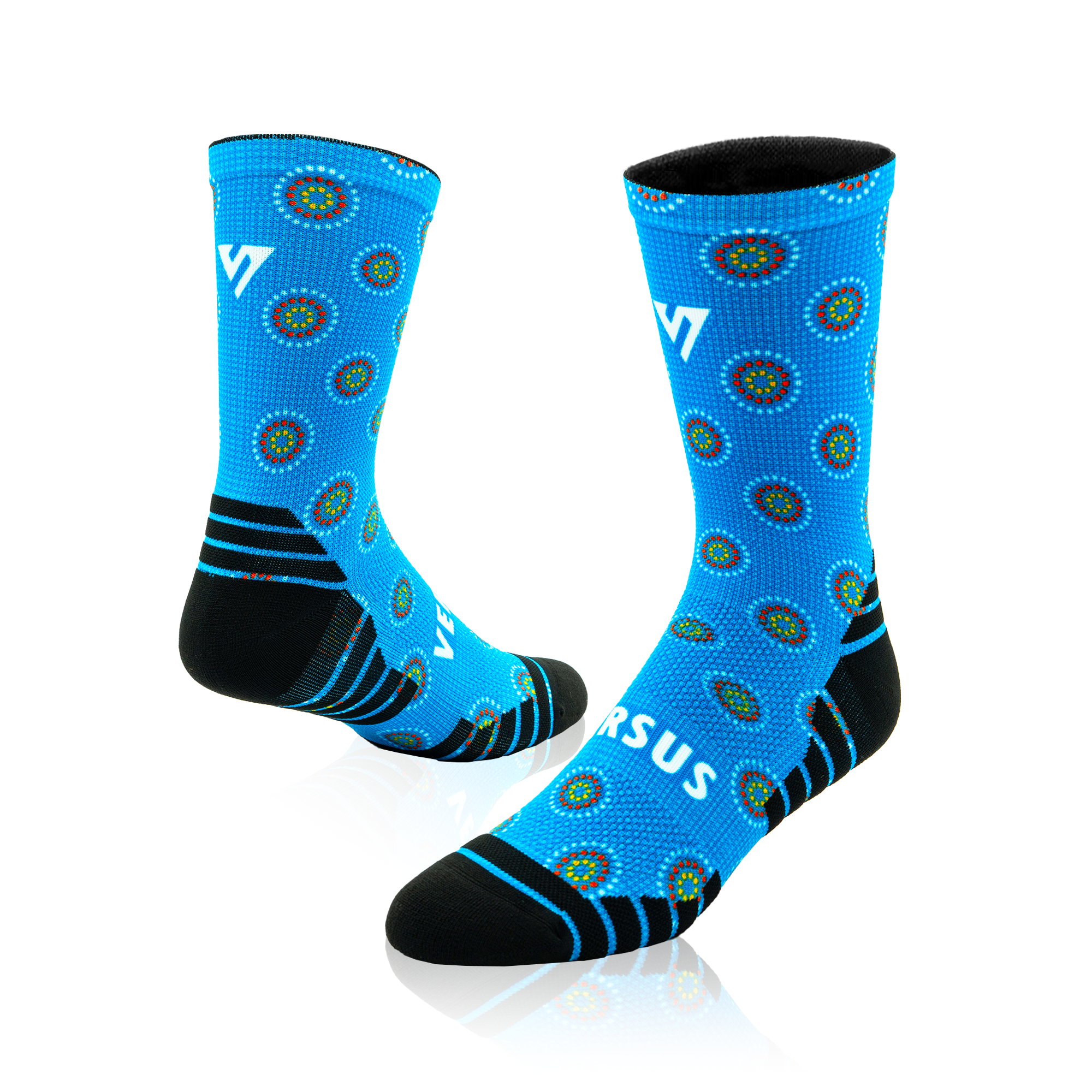 Shweshwe Active Crew Socks