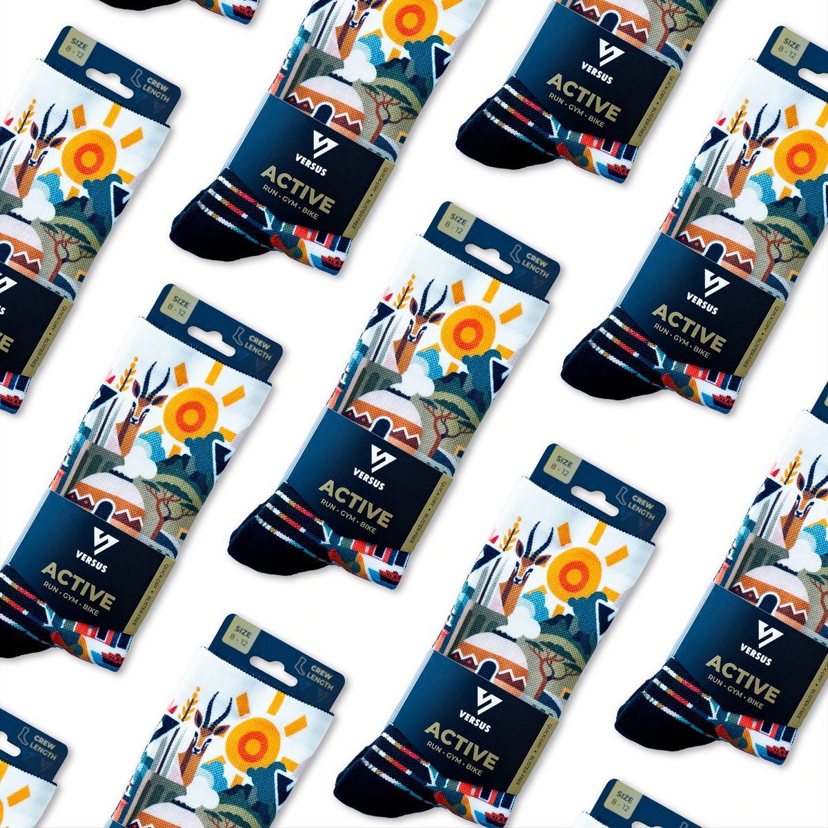 SA Icons Active Crew Socks