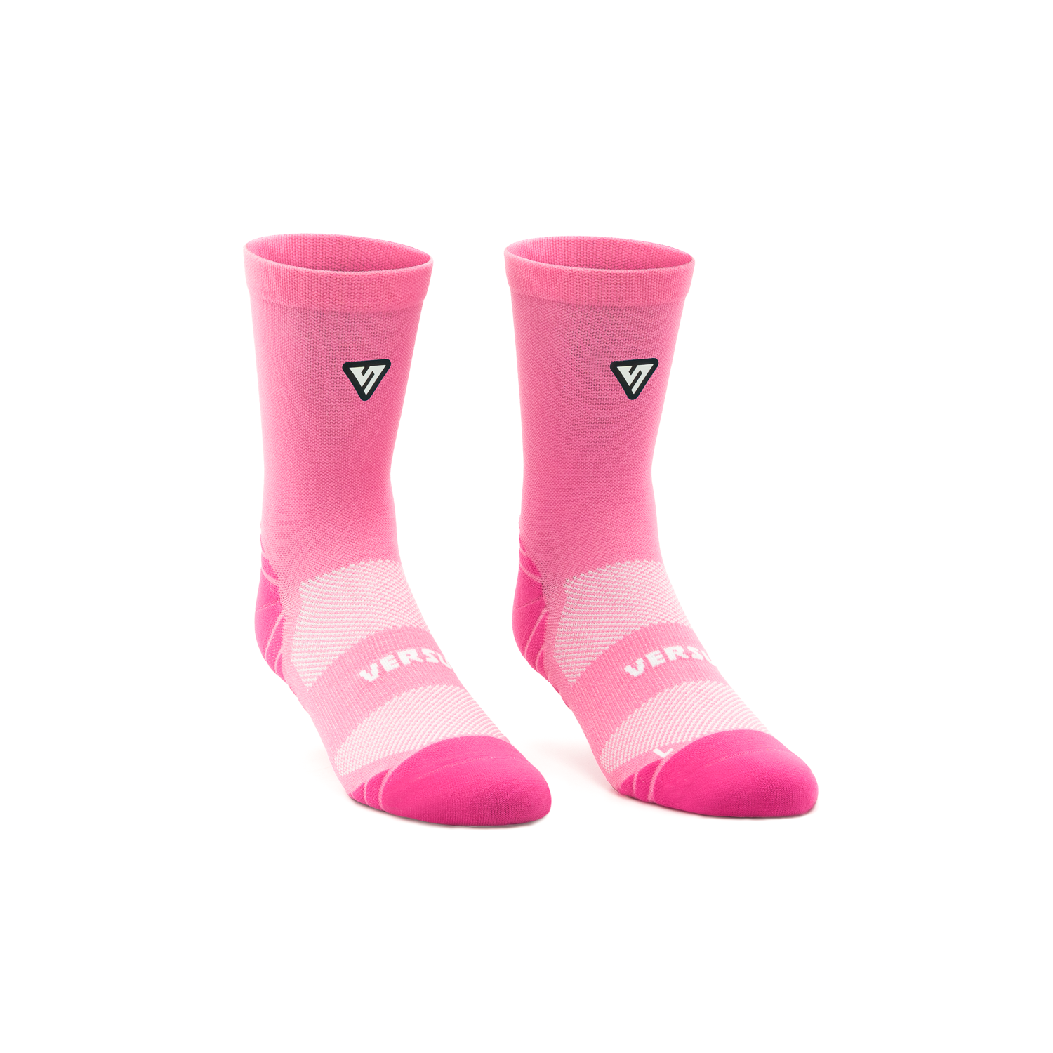 Classic Pink Active Crew Tab Socks