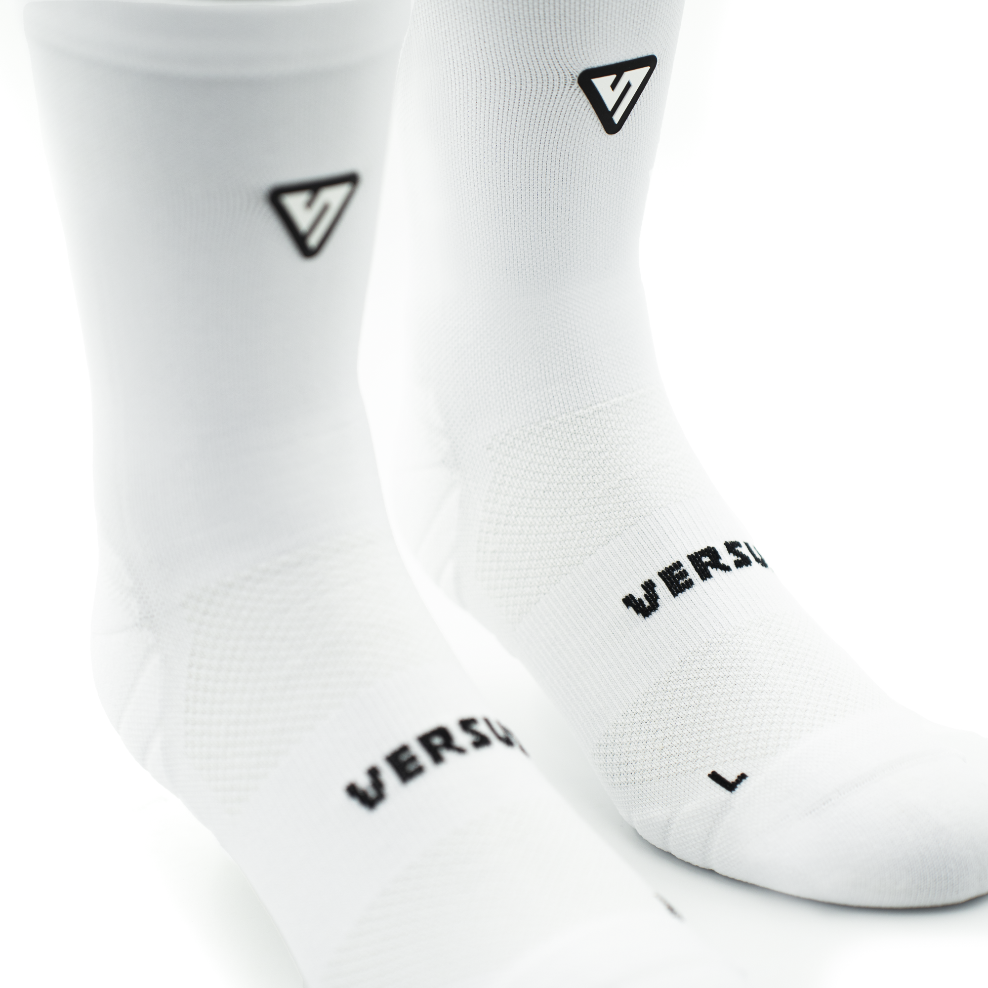 Classic White Active Crew Tab Socks
