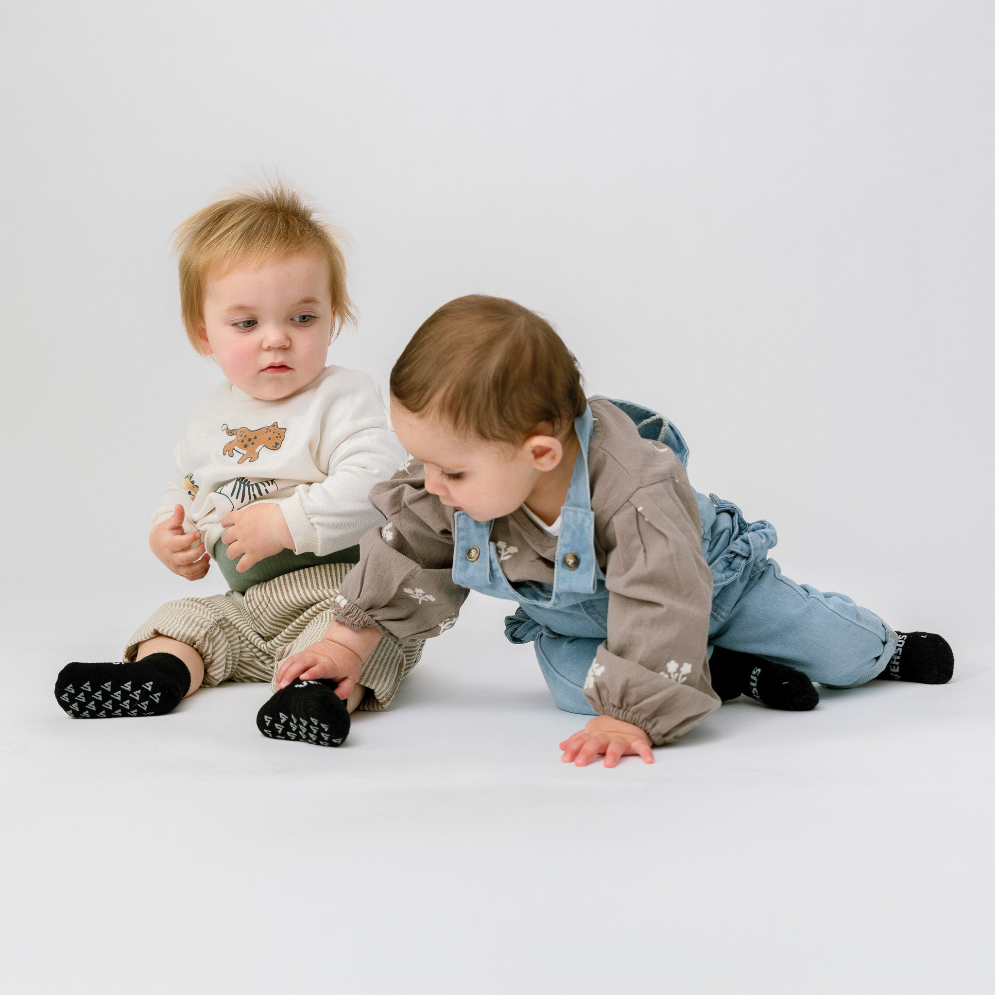 Black Anti-Slip Baby Socks