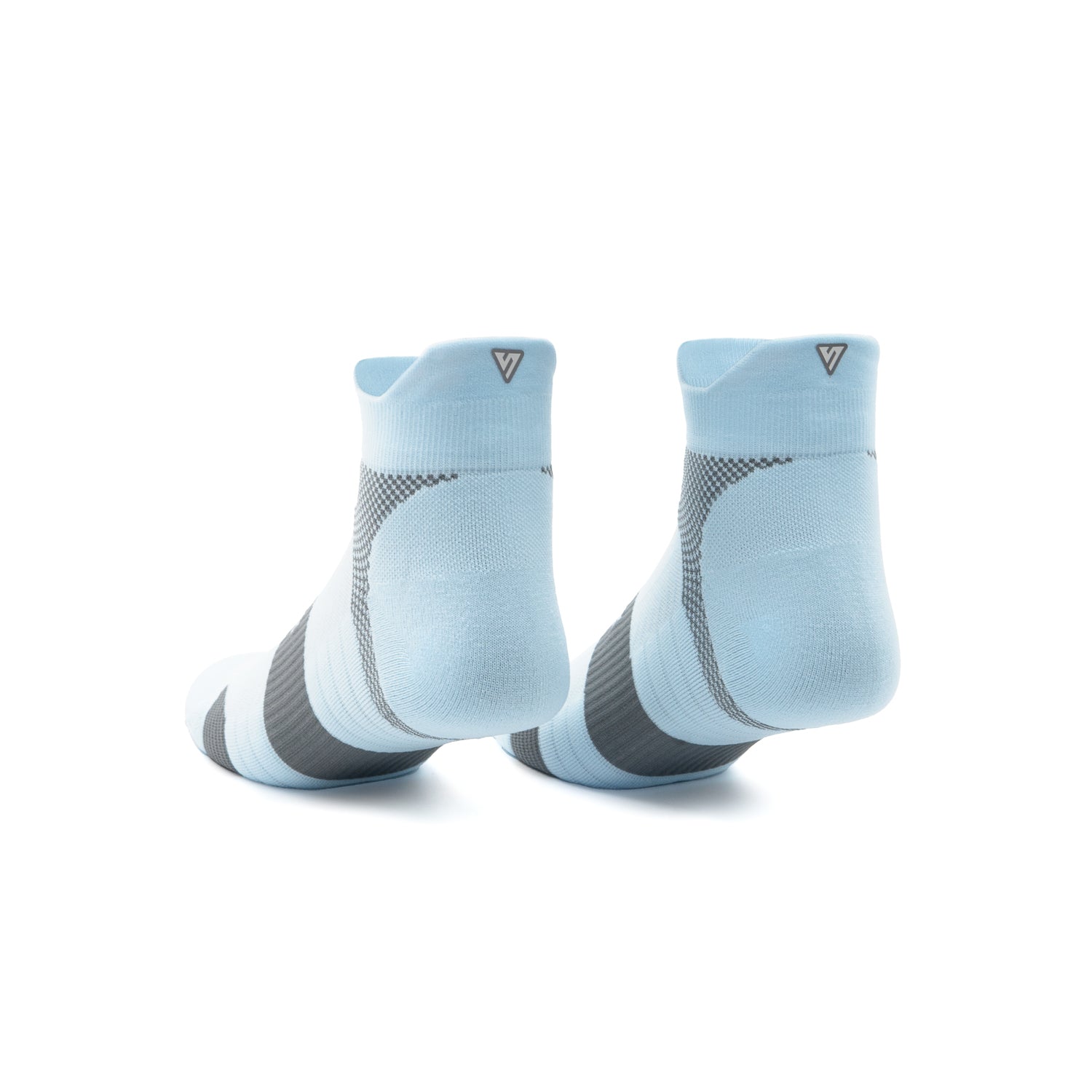 Breeze Blue Running Ankle Socks Bundle (4 Pack)