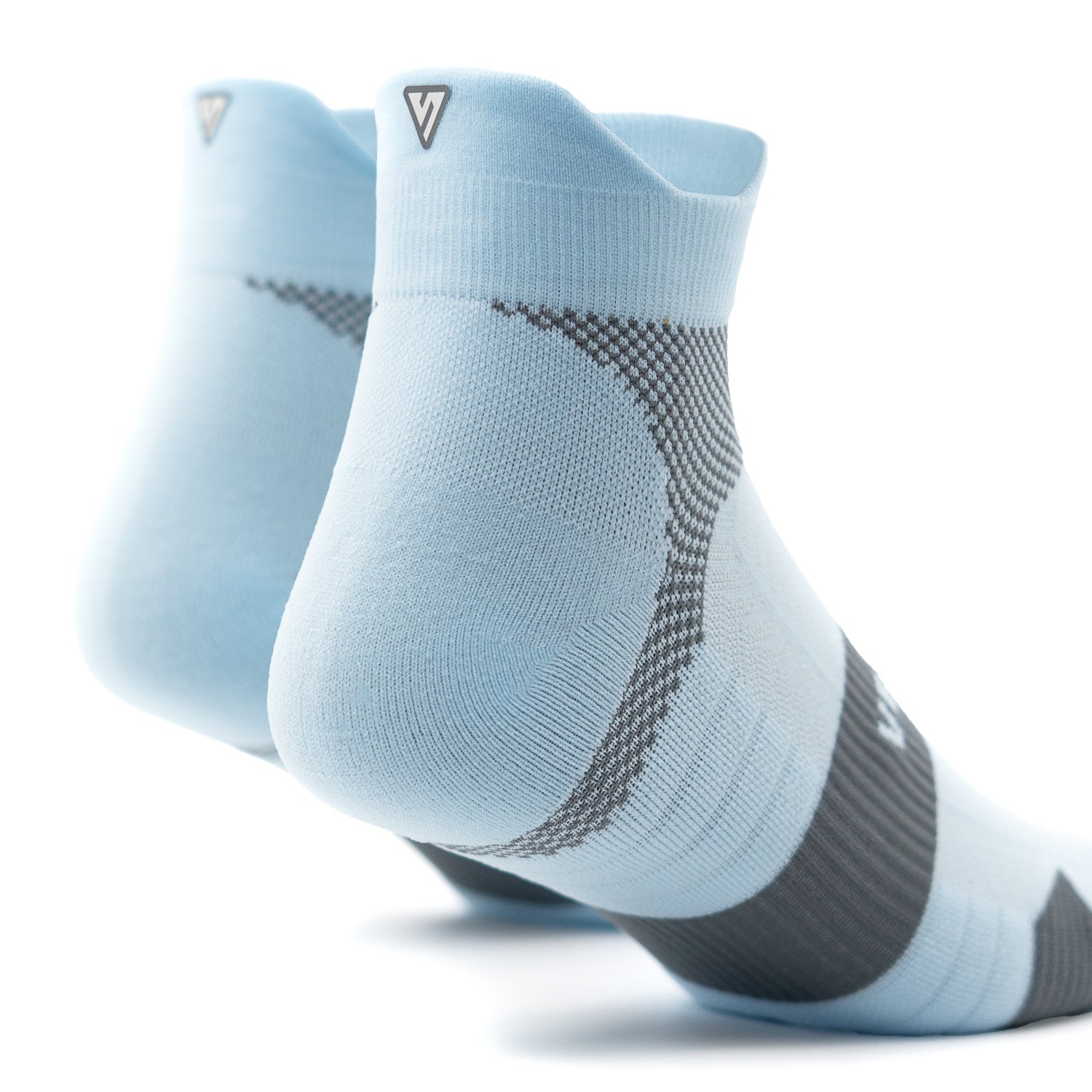 Breeze Blue Running Ankle Socks Bundle (4 Pack)