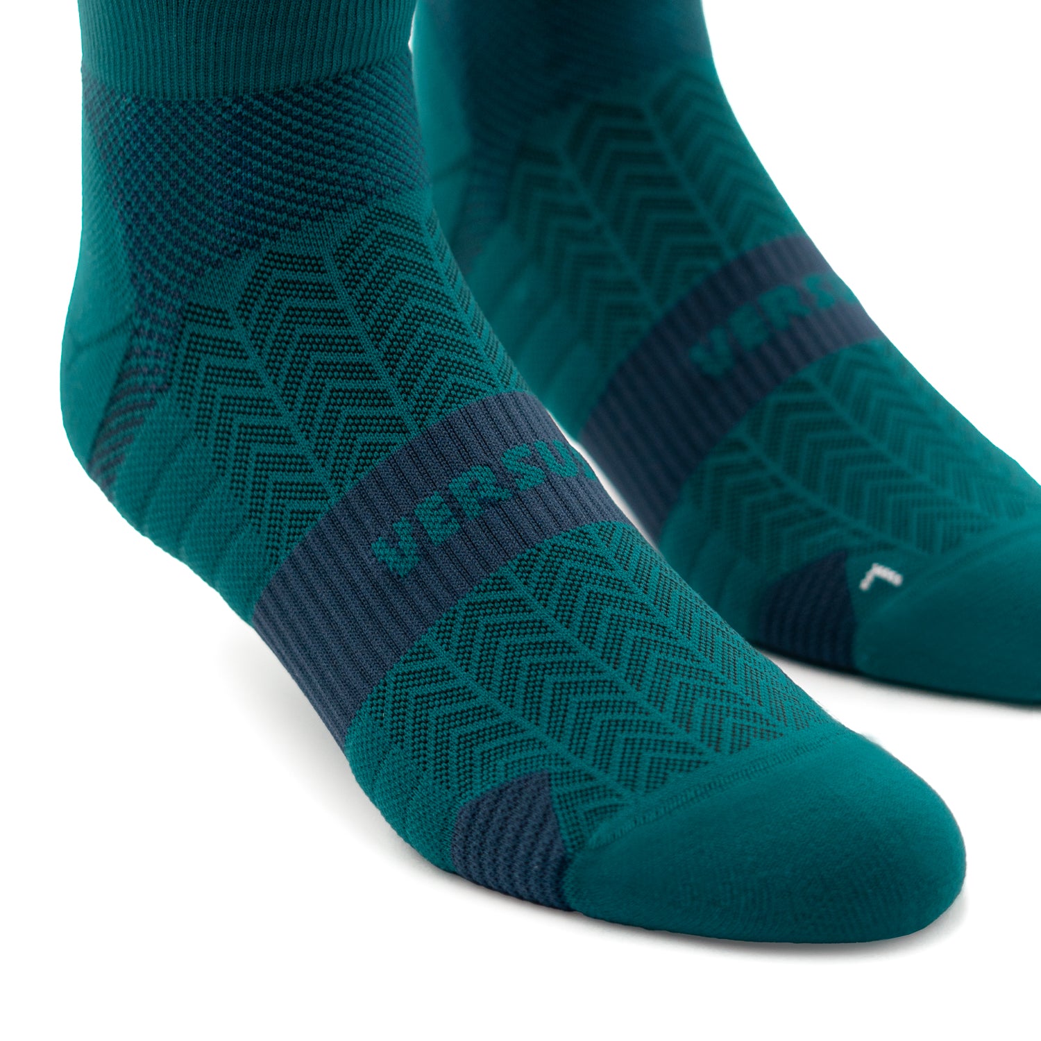 Deep Teal Running Ankle Socks Bundle (4 Pack)