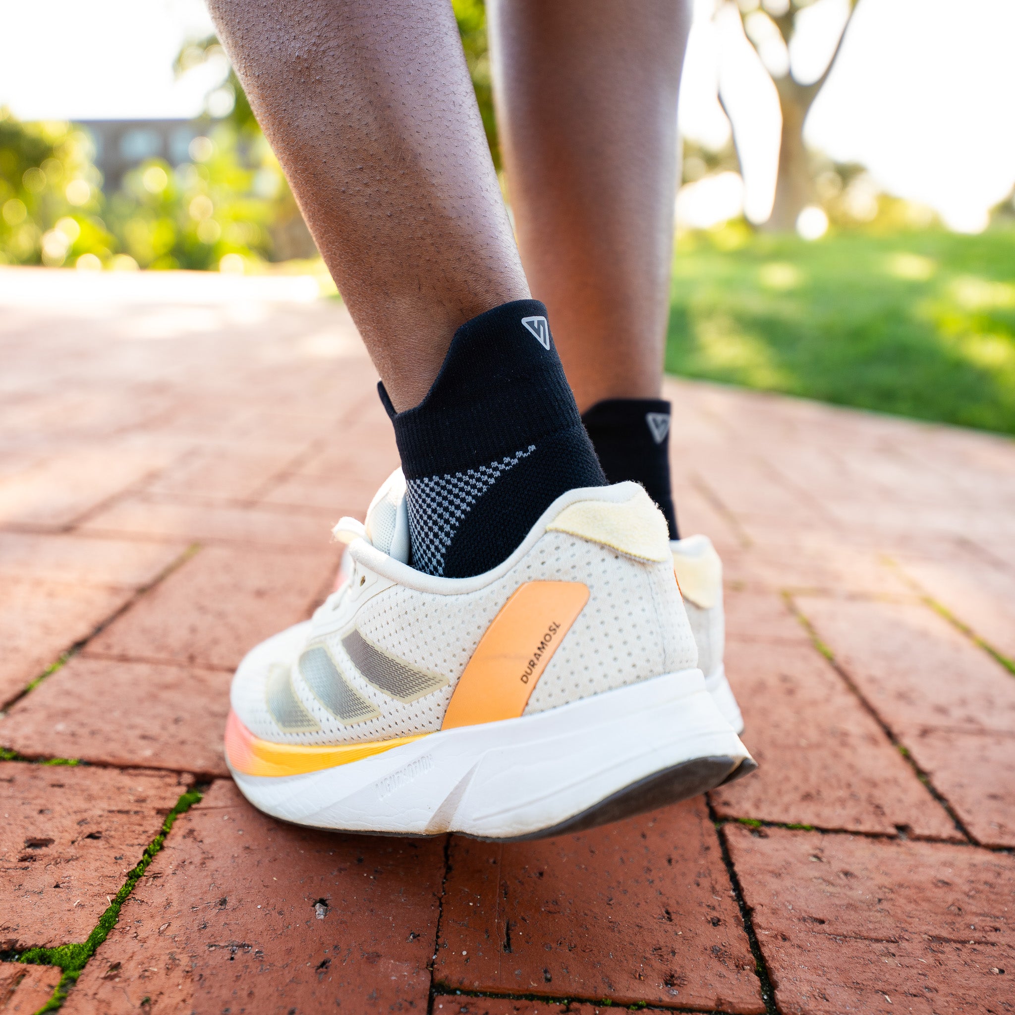 Midnight Black Running Ankle Socks Bundle (4 Pack)