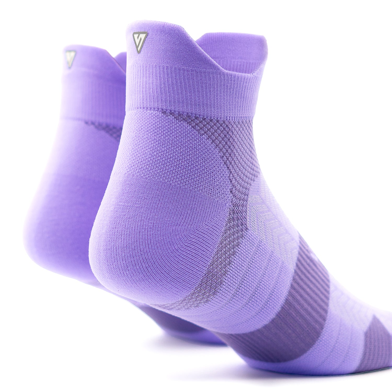 Purple Bloom Running Ankle Socks Bundle (4 Pack)