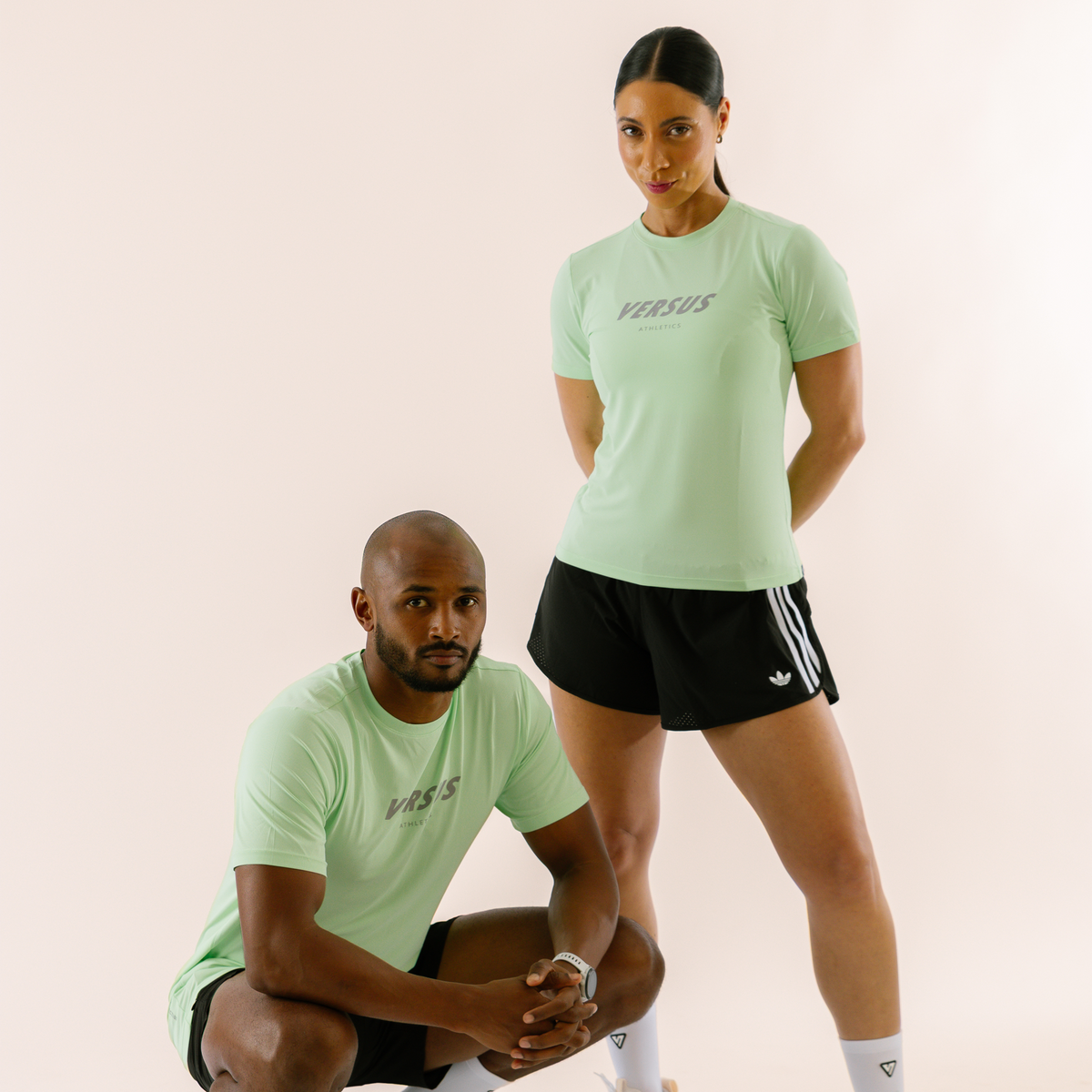 Versus Mint Team Collection Running Shirt Womens 2.0