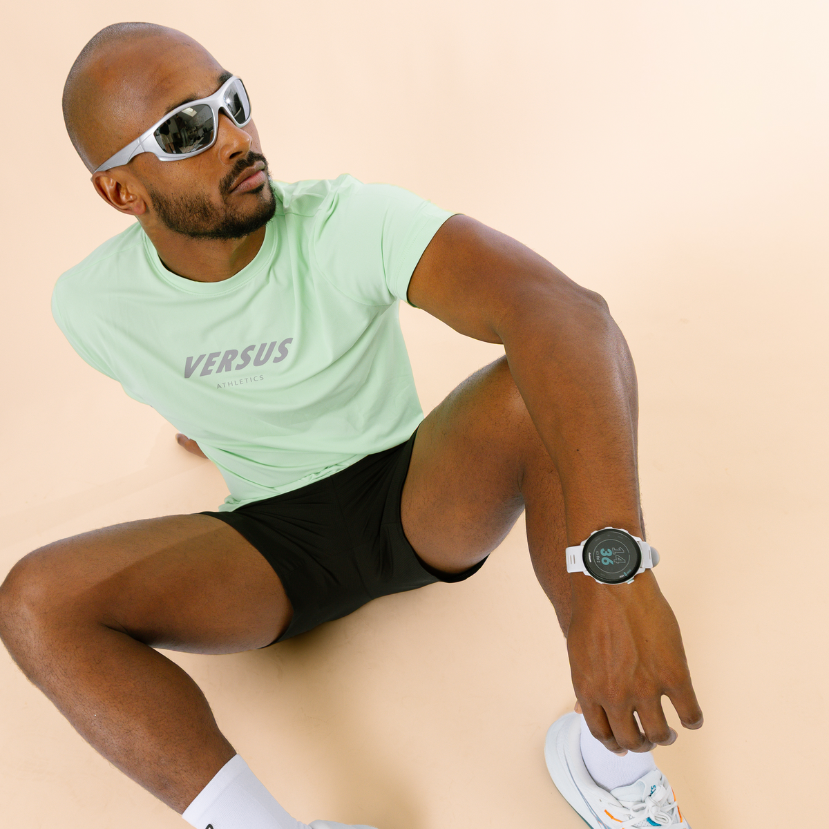 Versus Mint Team Collection Running Shirt Mens 2.0