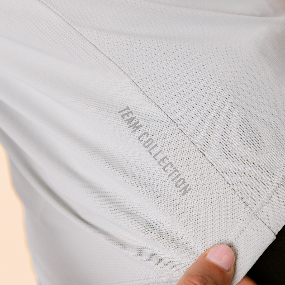 Versus Vapour Grey Team Collection Running Shirt Womens 2.0