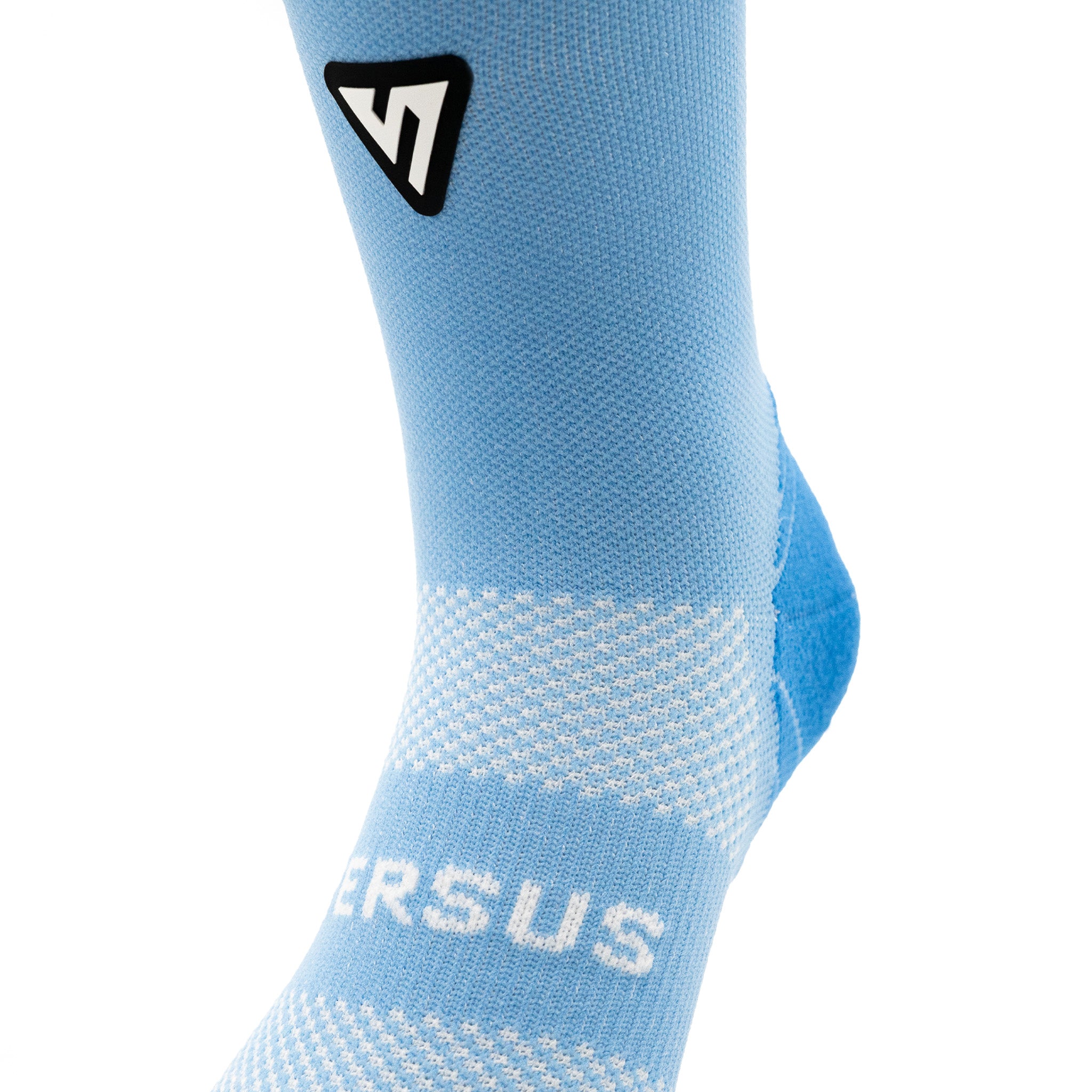 Classic Blue KIDS Active Crew Tab Socks