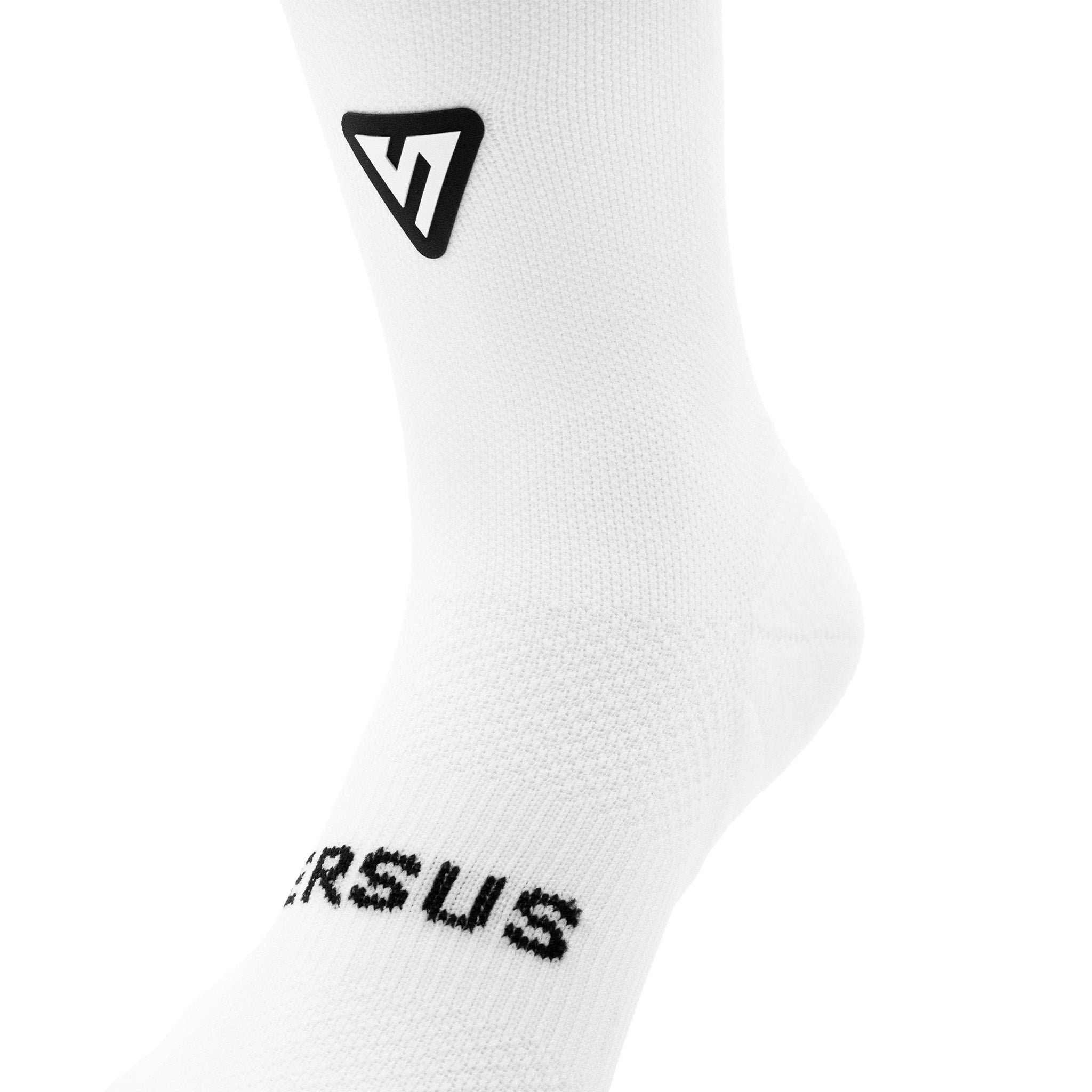 Classic White KIDS Active Crew Tab Socks