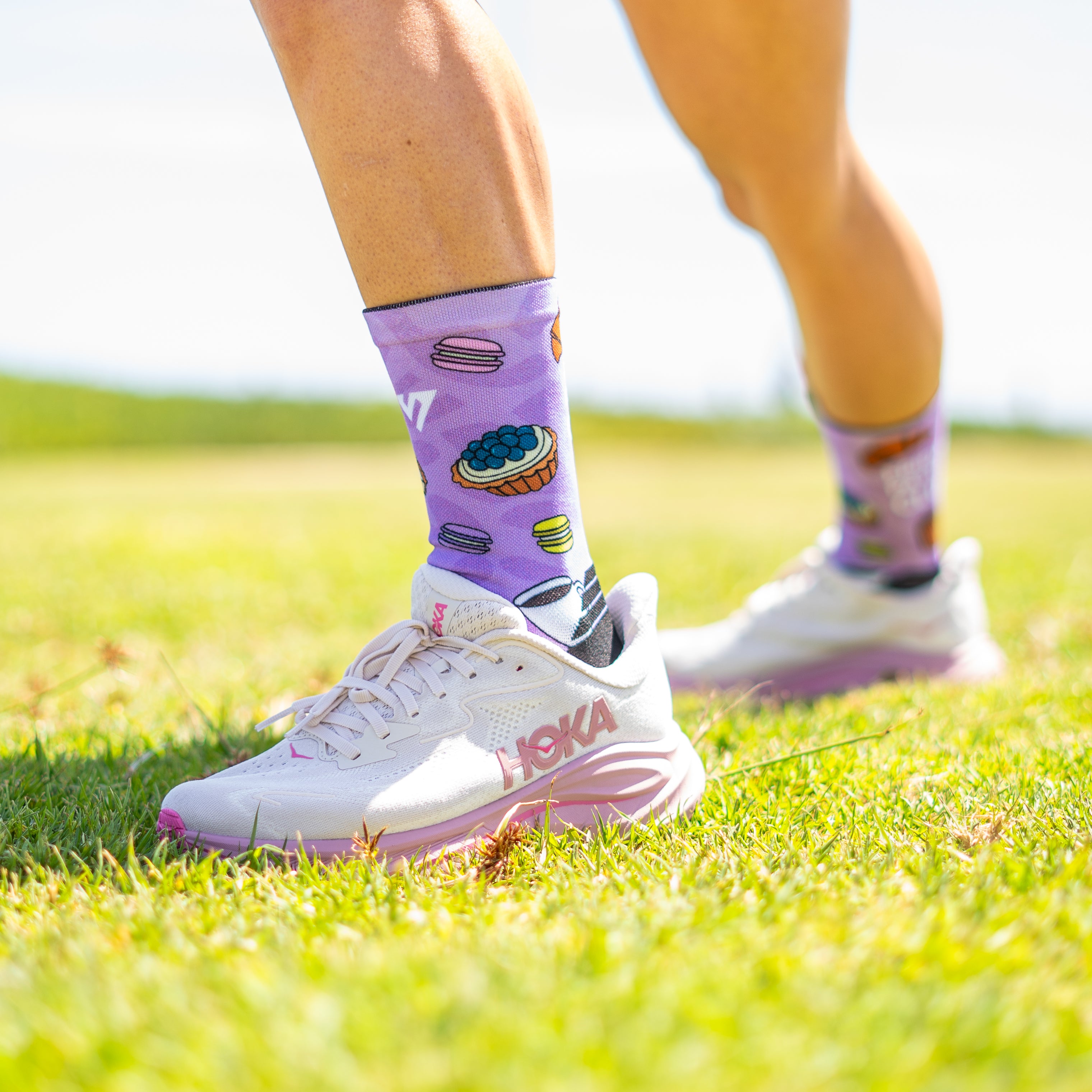 Friday Pastry Club Active Crew Socks