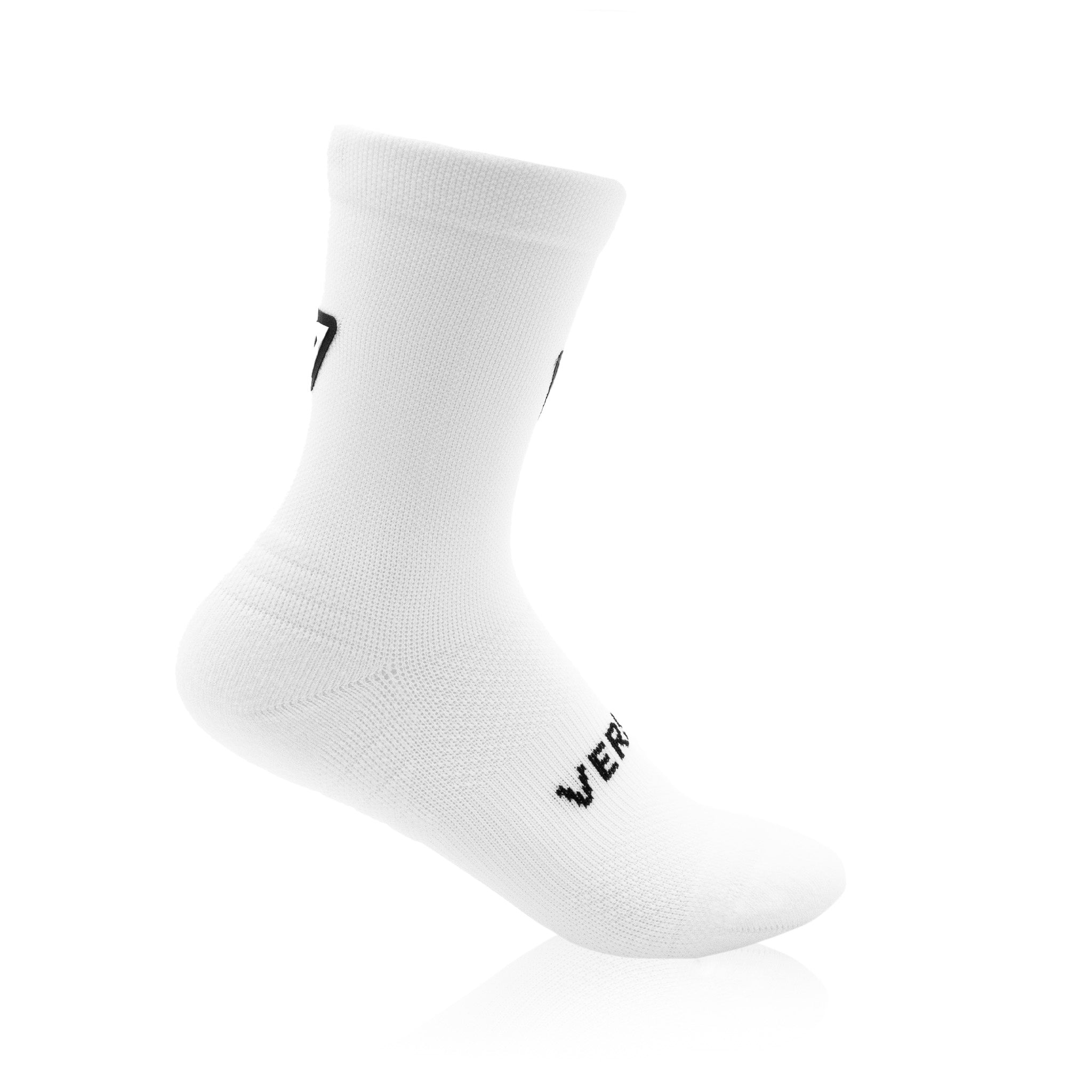 Classic White KIDS Active Crew Tab Socks