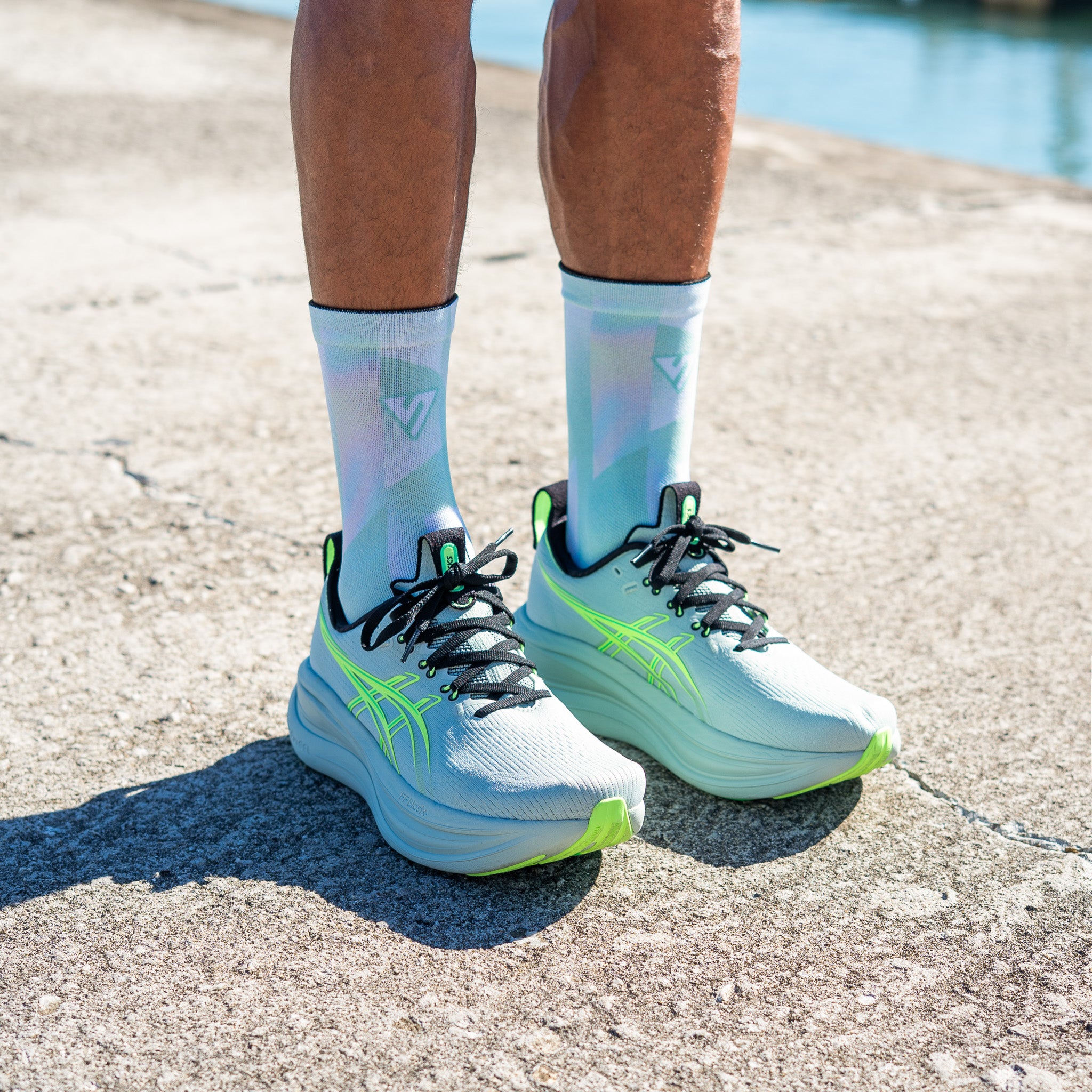 Mint Motion Active Crew Socks