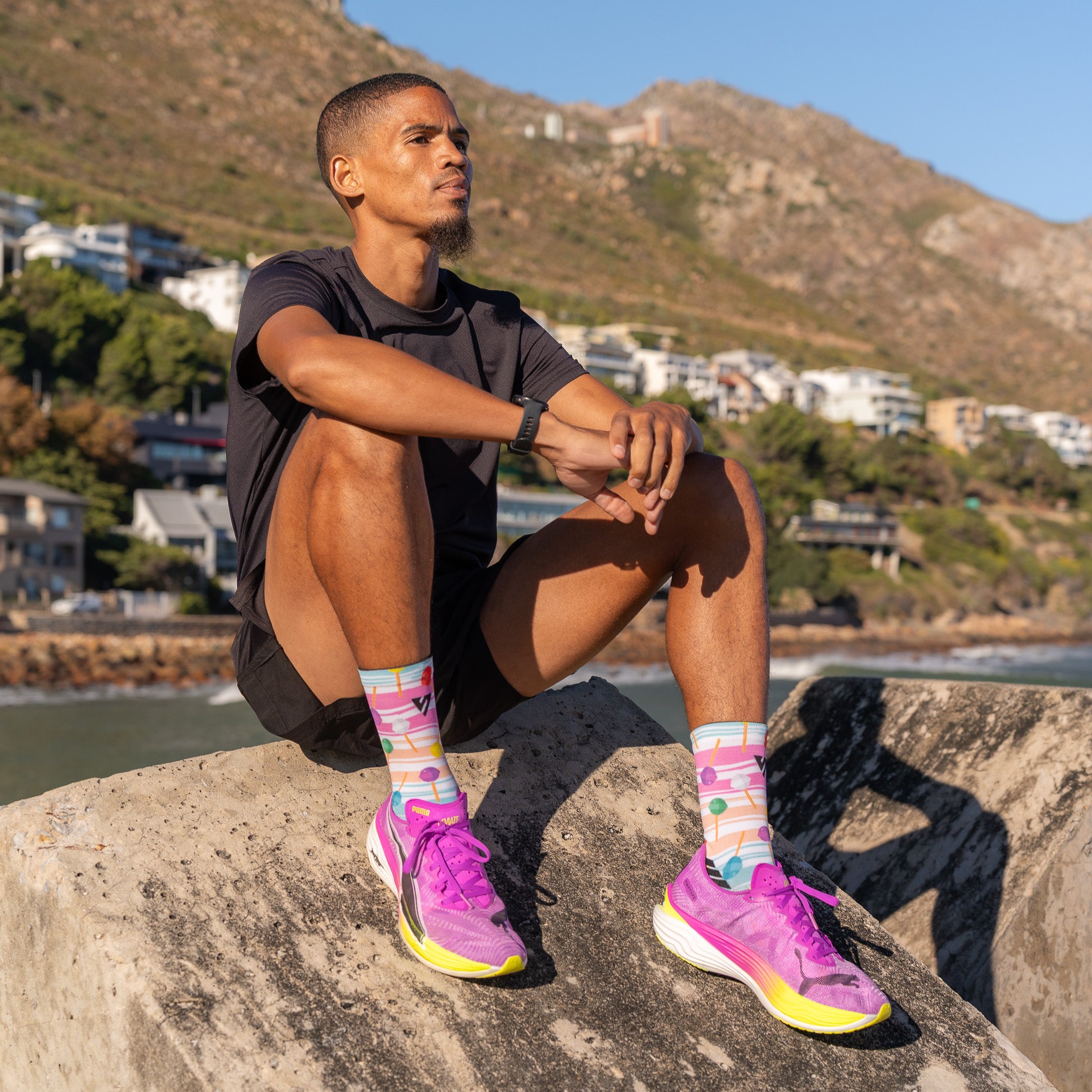 Lollipop Active Crew Socks