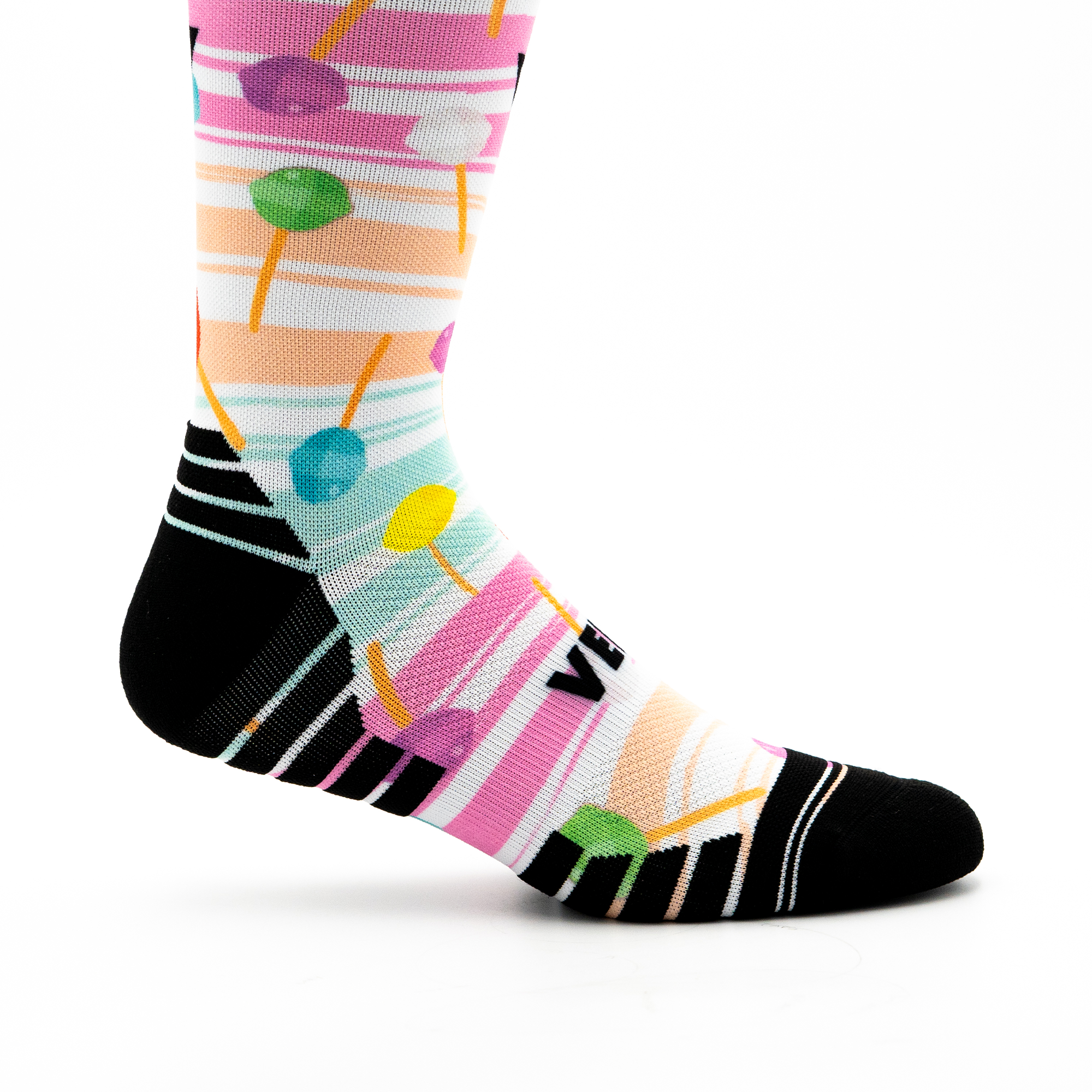 Lollipop Active Crew Socks