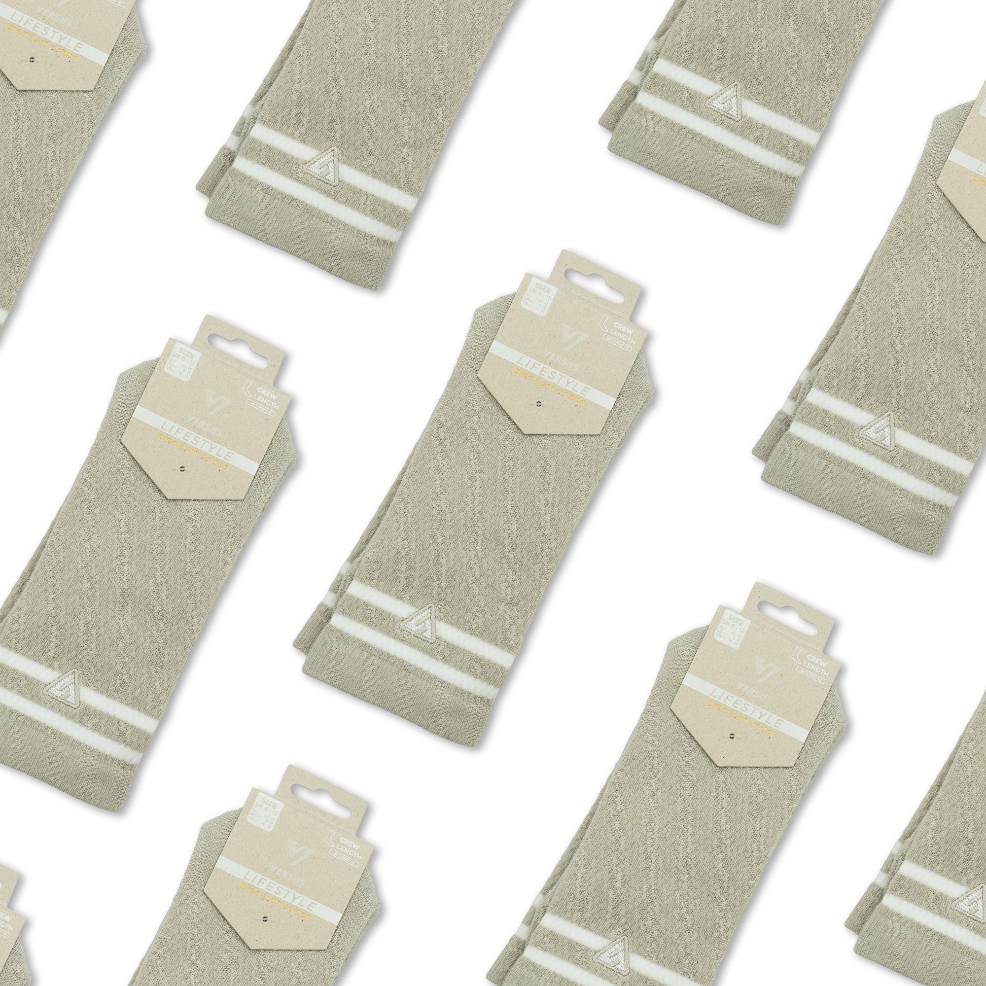 Sand Lifestyle Crew Socks