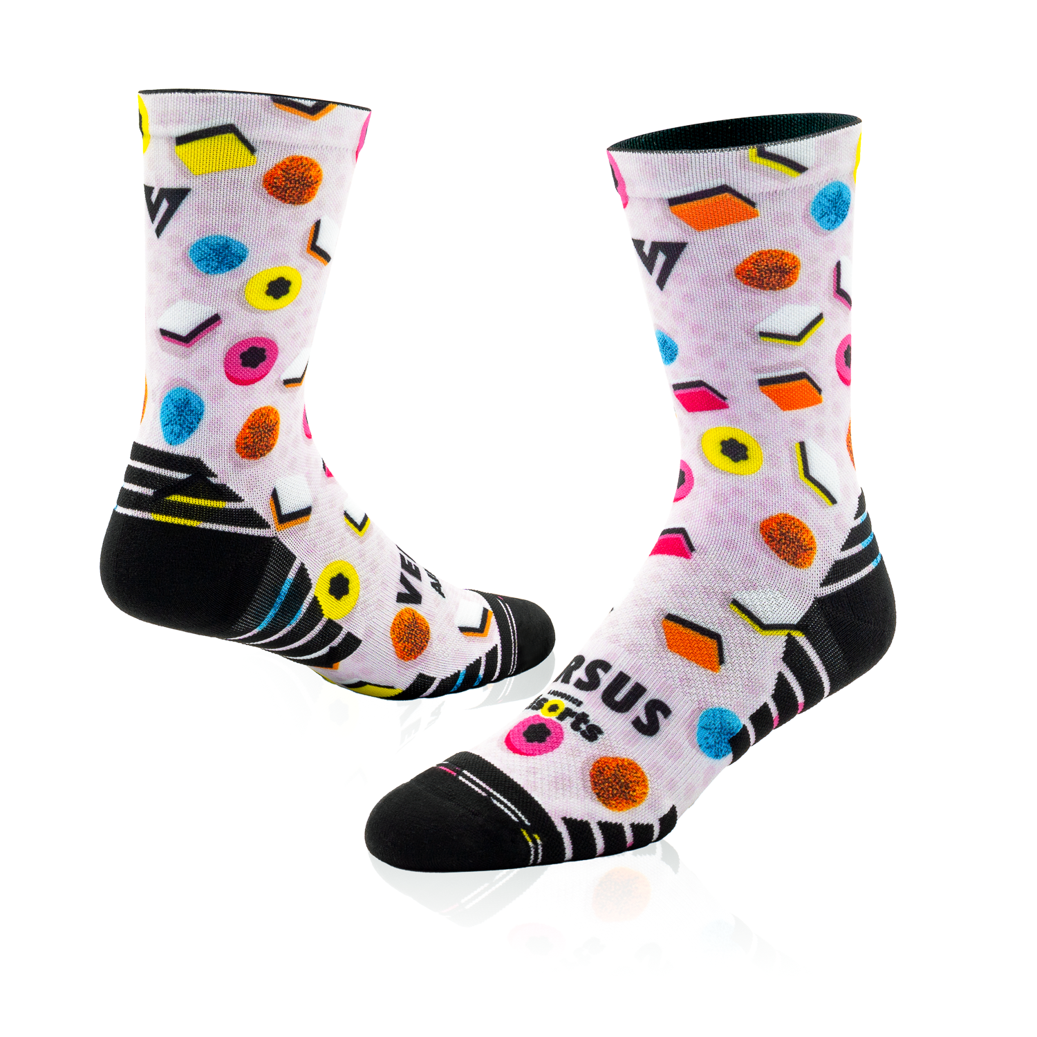 Allsorts Liquorice 2.0 Active Crew Socks