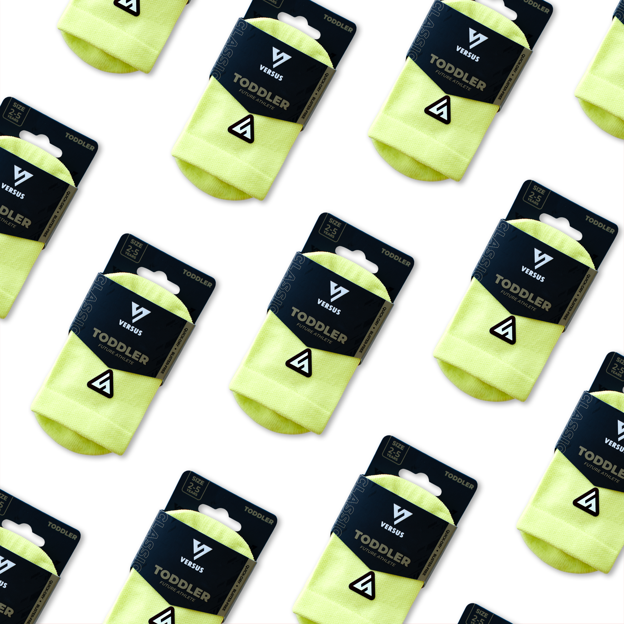 Lime Milkshake Toddler Active Crew Tab Socks
