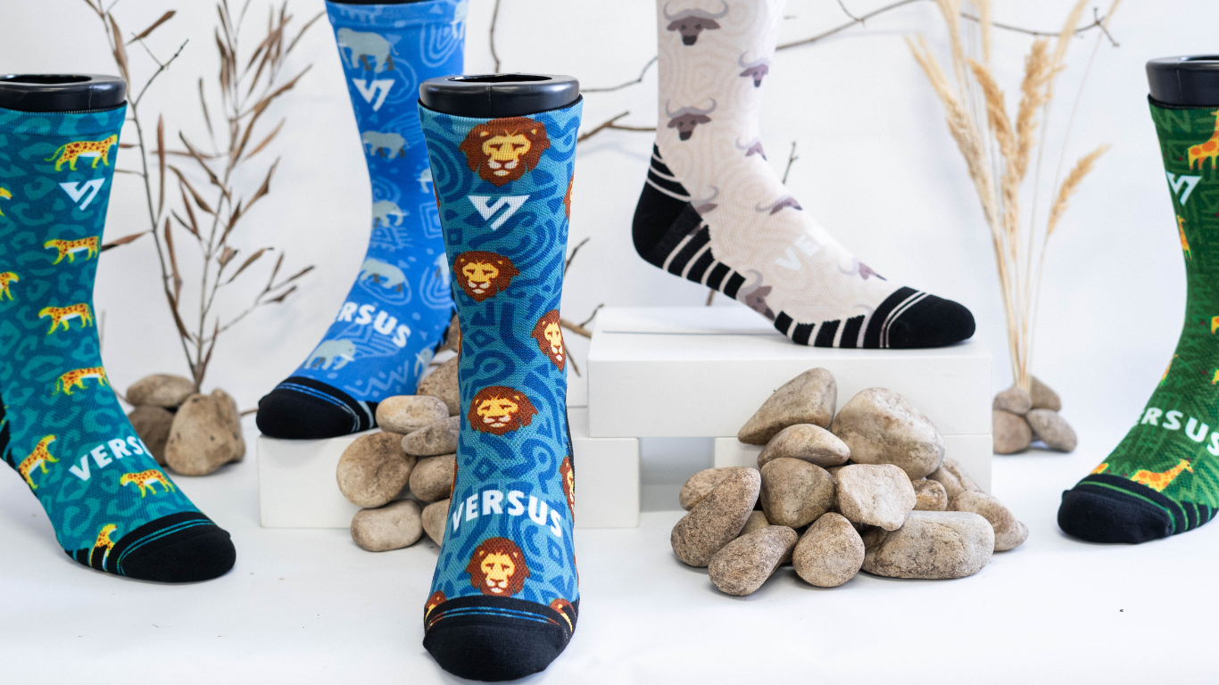 Safari Active Crew Socks – Versus Socks
