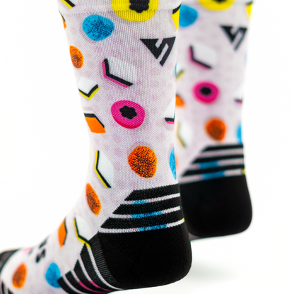 Allsorts Liquorice 2.0  Active Crew Socks