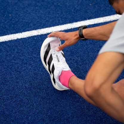 Popsicle Pink Running Quarter Socks