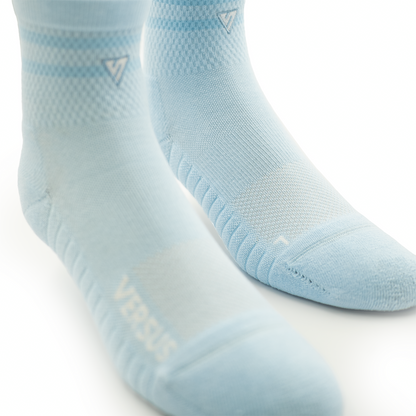 Sky Blue Lifestyle Quarter Socks
