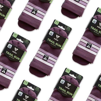Midnight Plum Trail Running Socks
