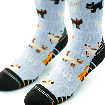 Cats 2.0 Active Crew Socks