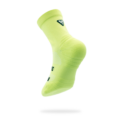 Lime Milkshake Toddler Active Crew Tab Socks