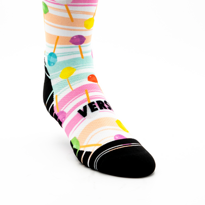 Lollipop Active Crew Socks