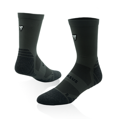 Classic Charcoal Active Crew Tab Socks