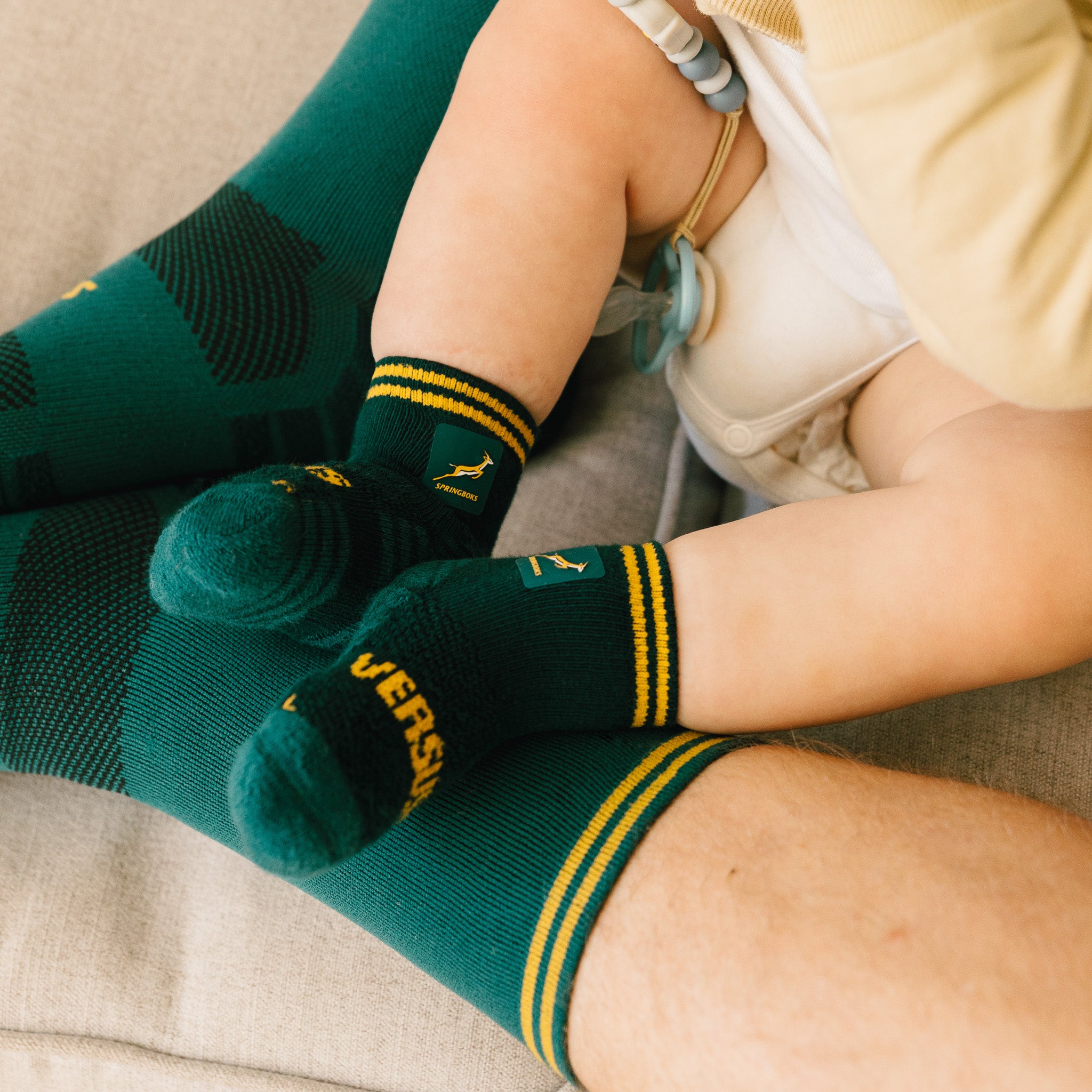 Springboks Baby Socks