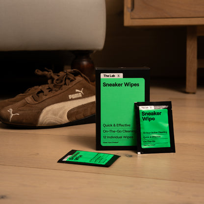 The Lab Sneaker Wipes 12 Pack Box