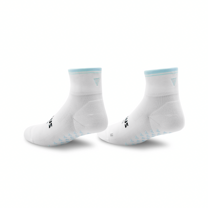 Cloud Stripe Pilates Quarter Grip Socks