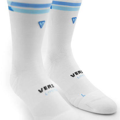 Blue Flux Limited Edition Active Crew Tab Socks