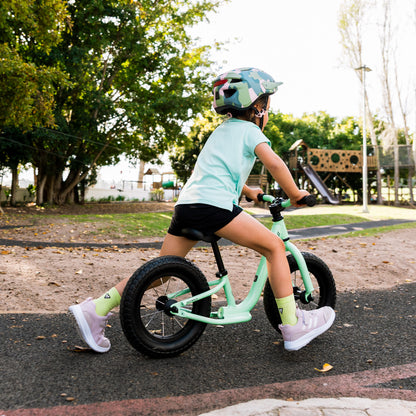Lime Milkshake Toddler Active Crew Tab Socks