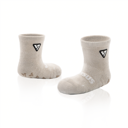 Beige Anti-Slip Baby Socks