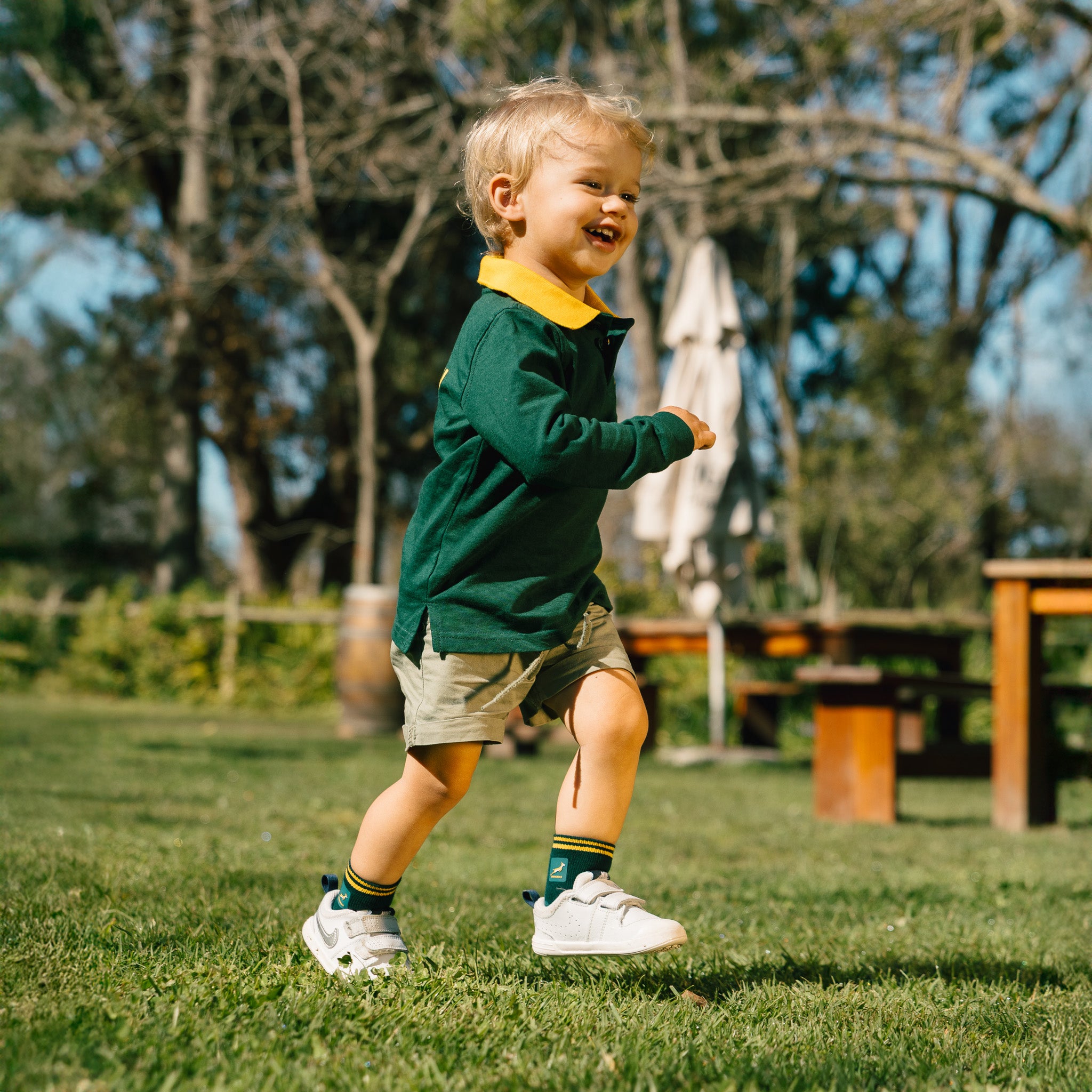 Springboks Baby Socks