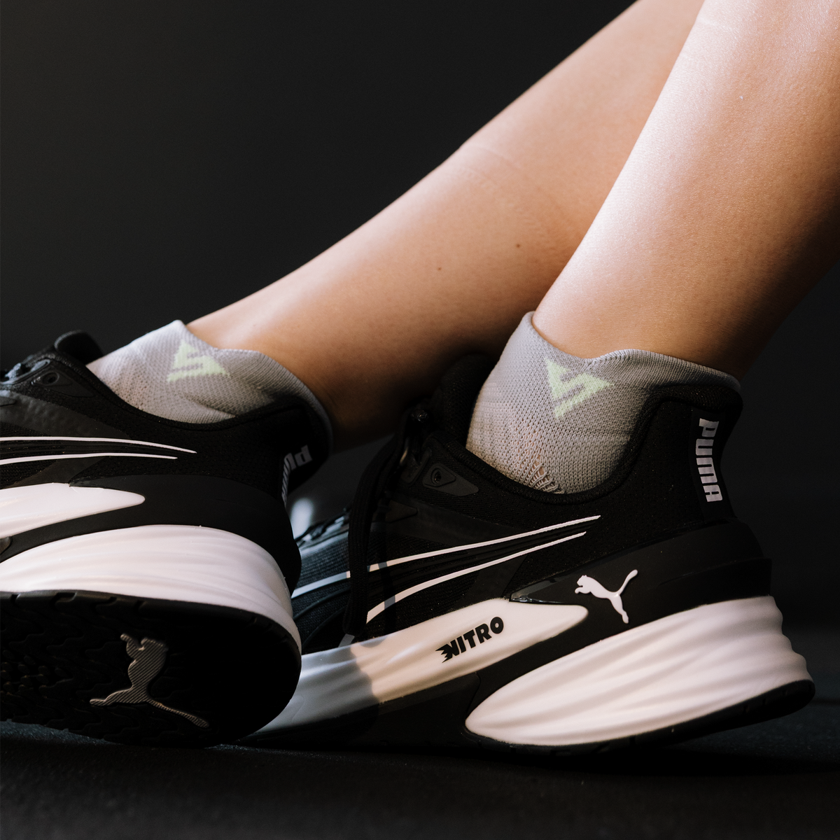 Glacier Velocity Trainer Socks