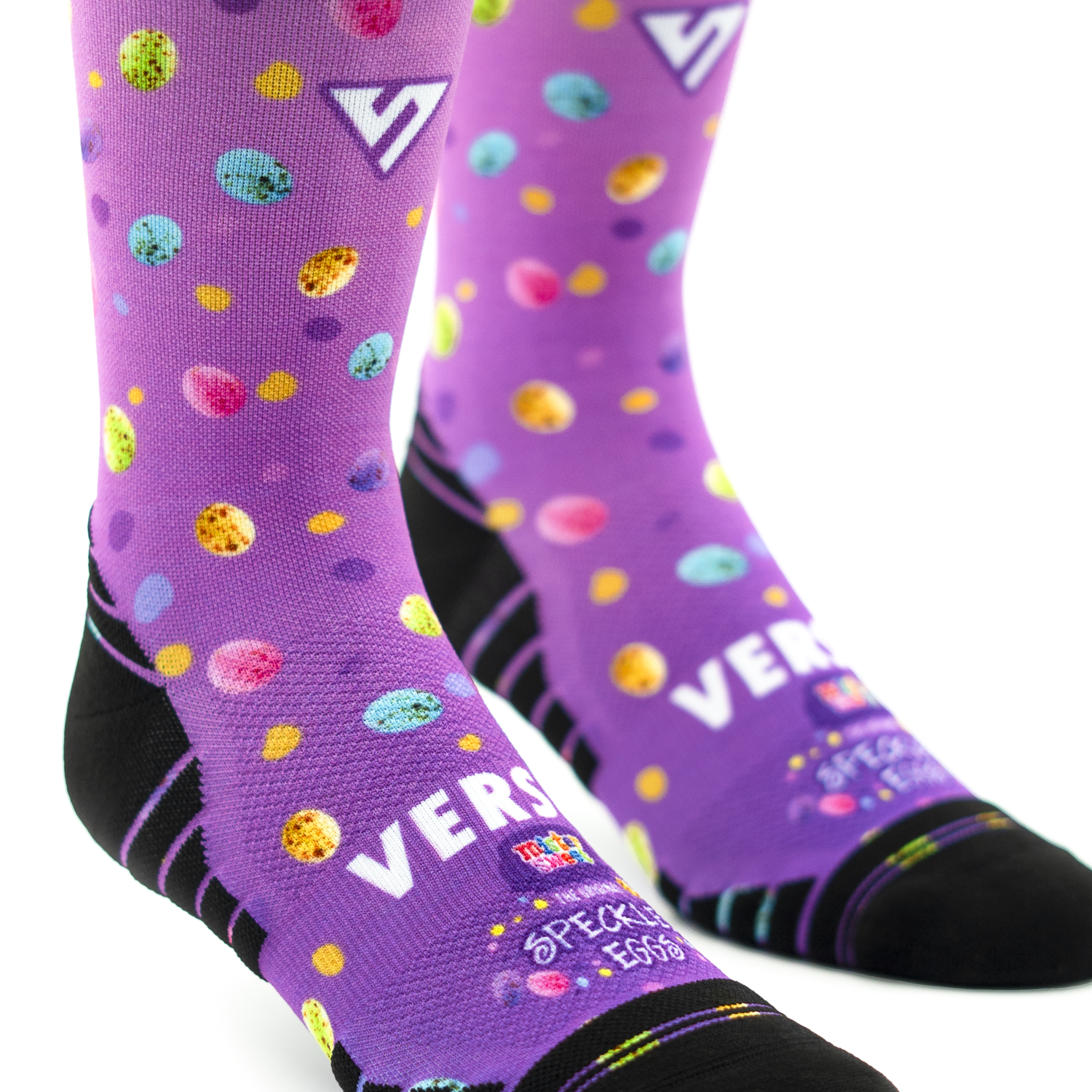 Speckled Eggs Active Crew Socks