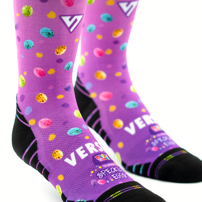Speckled Eggs Active Crew Socks